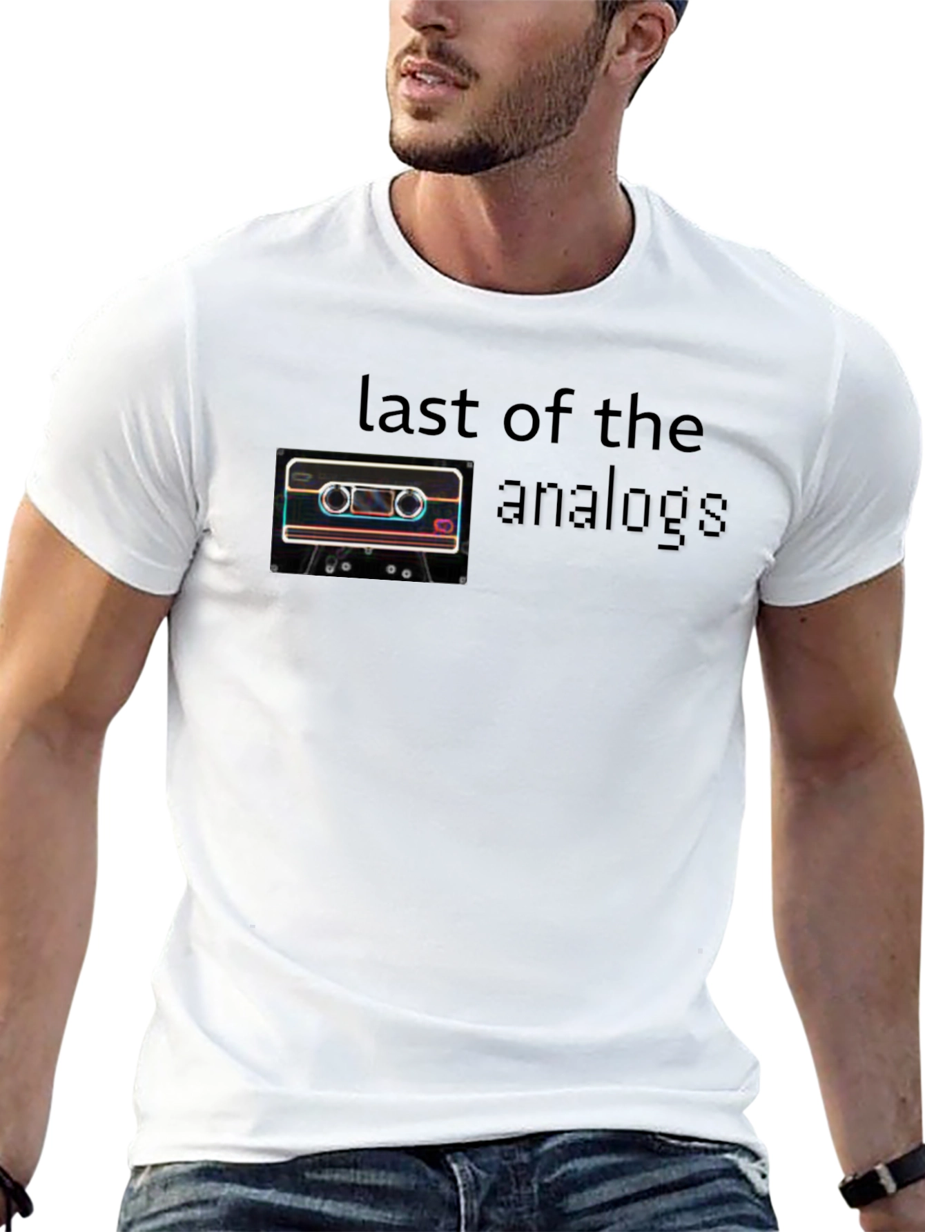 Last of the Analogs Cassette Tape T-Shirt