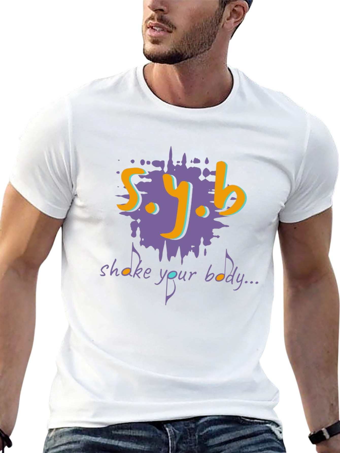 Shake Your Body Tee - Retro 90s Style