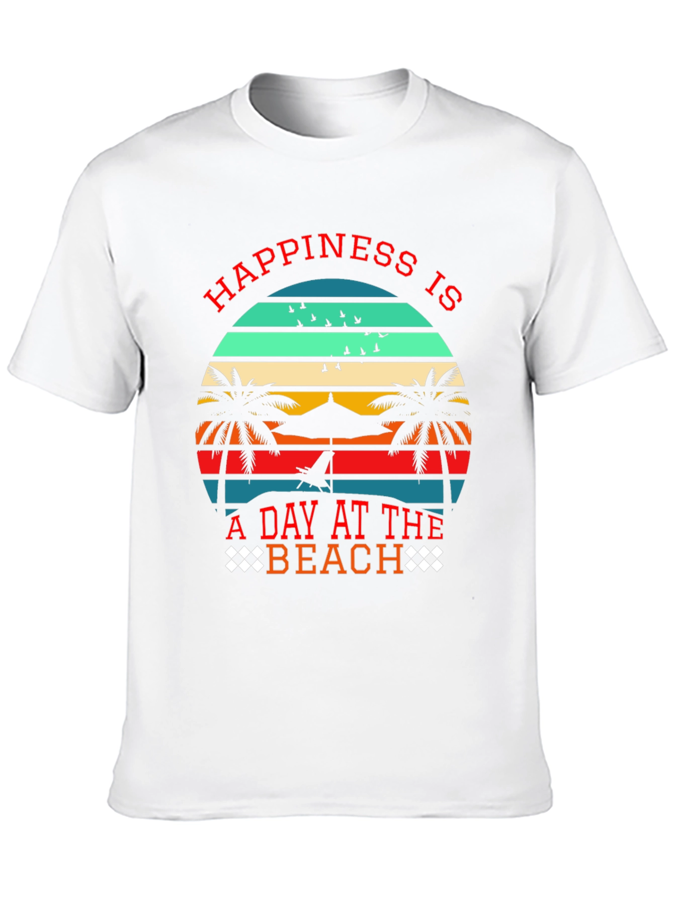 Happiness is a Day at the Beach T-Shirt