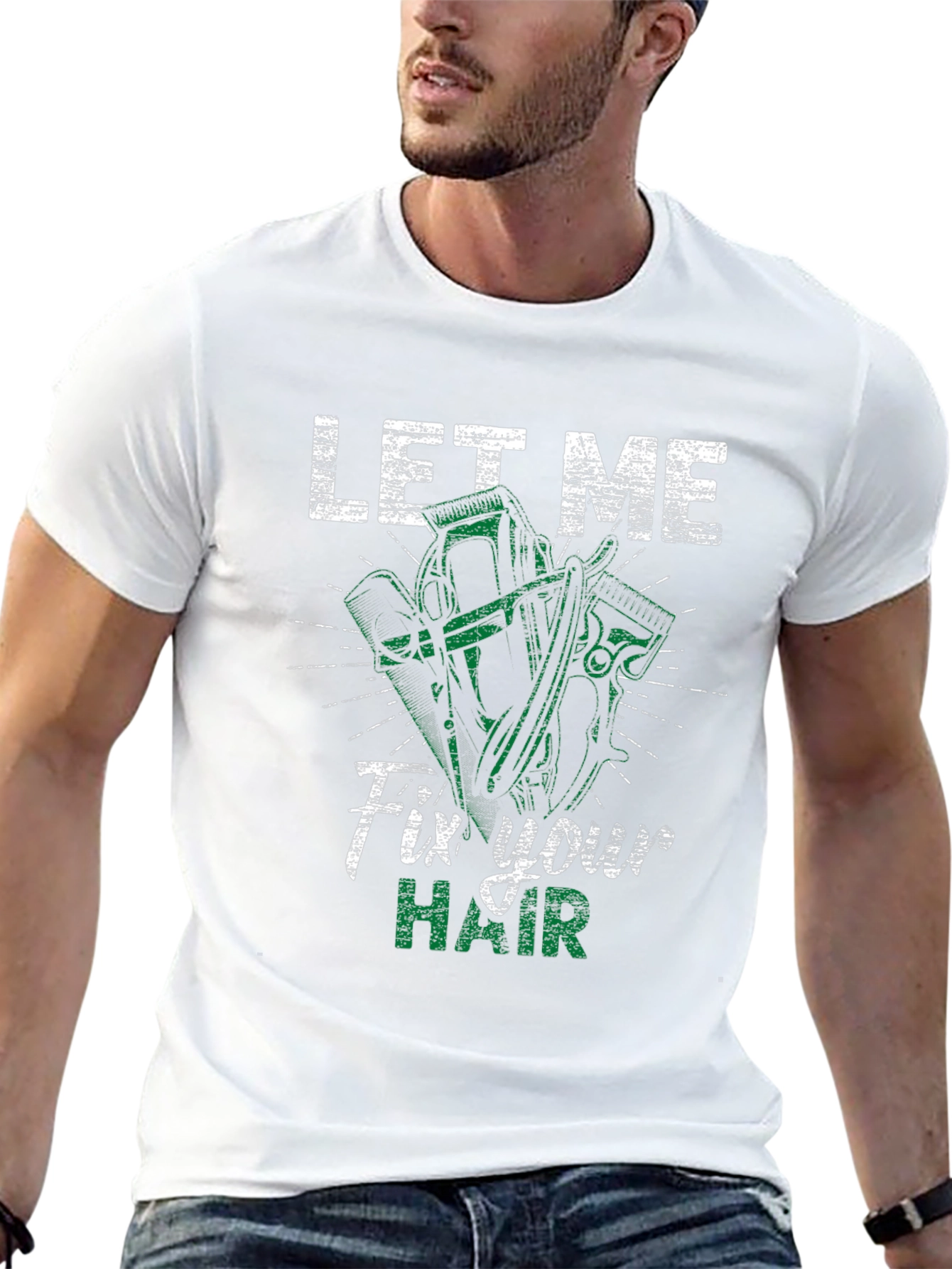 Let Me Fix Your Hair Barber T-Shirt