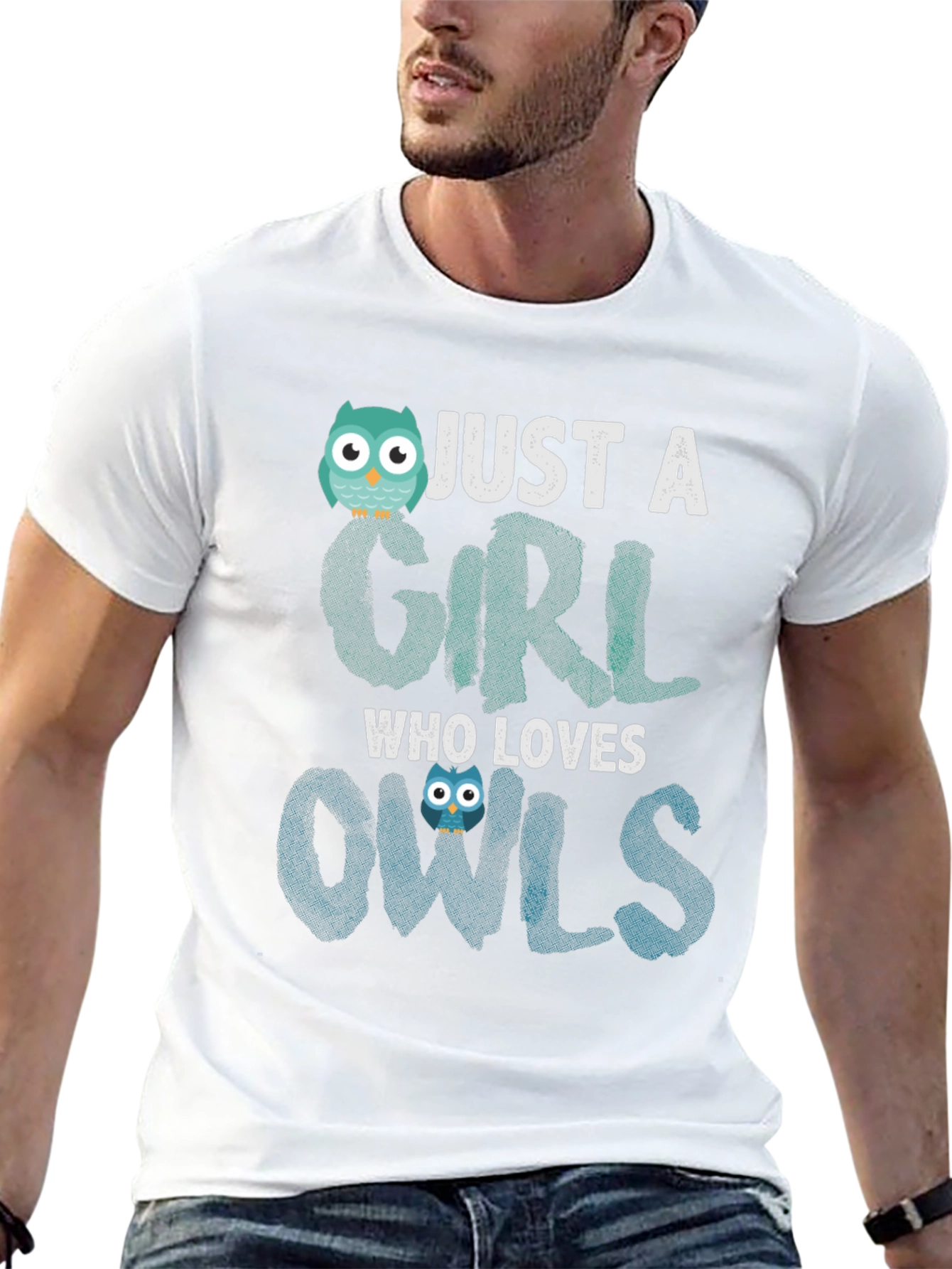 Just A Girl Who Loves Owls T-Shirt