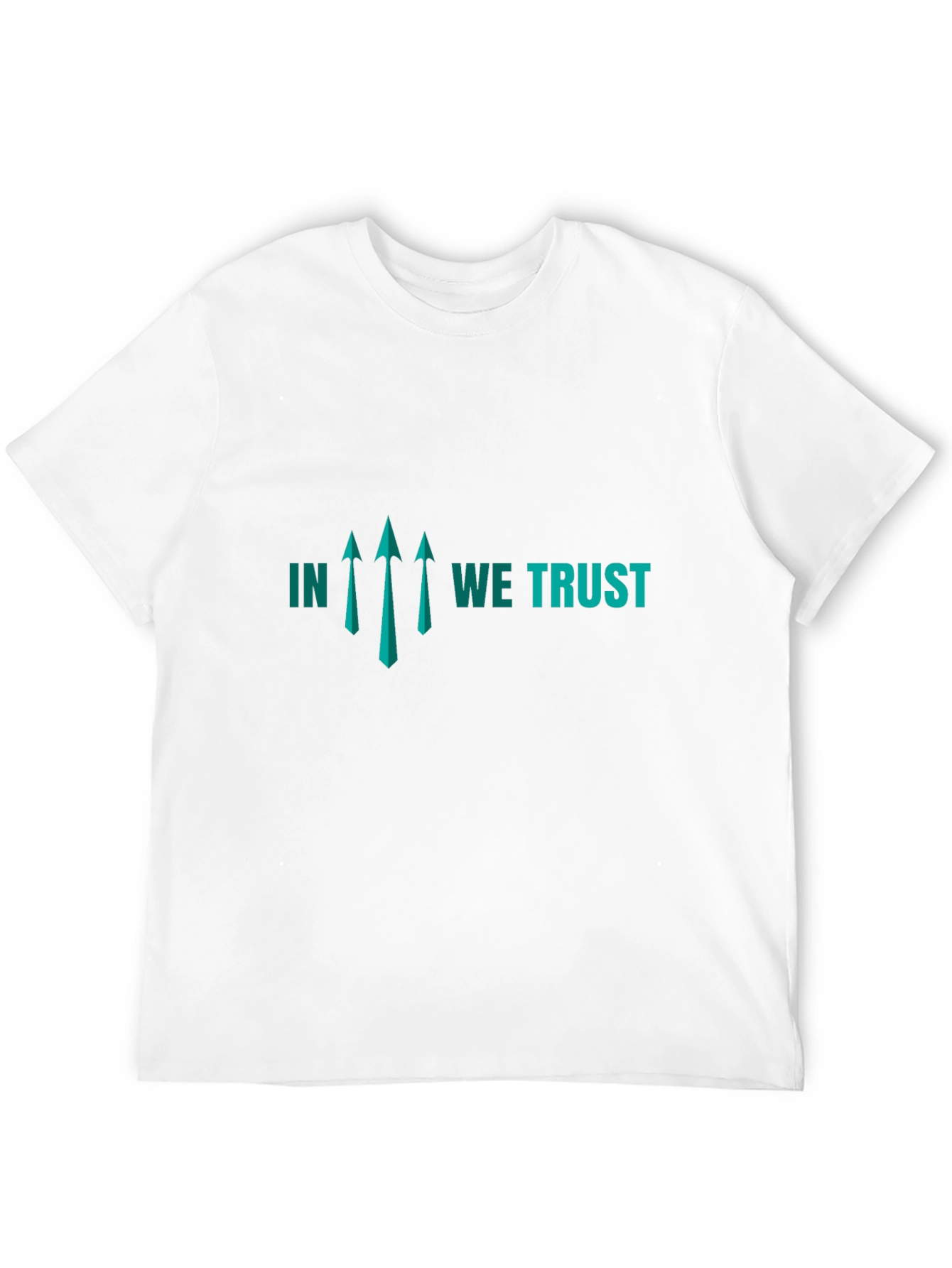 In We Trust Graphic Tee - Stylish Black T-Shirt