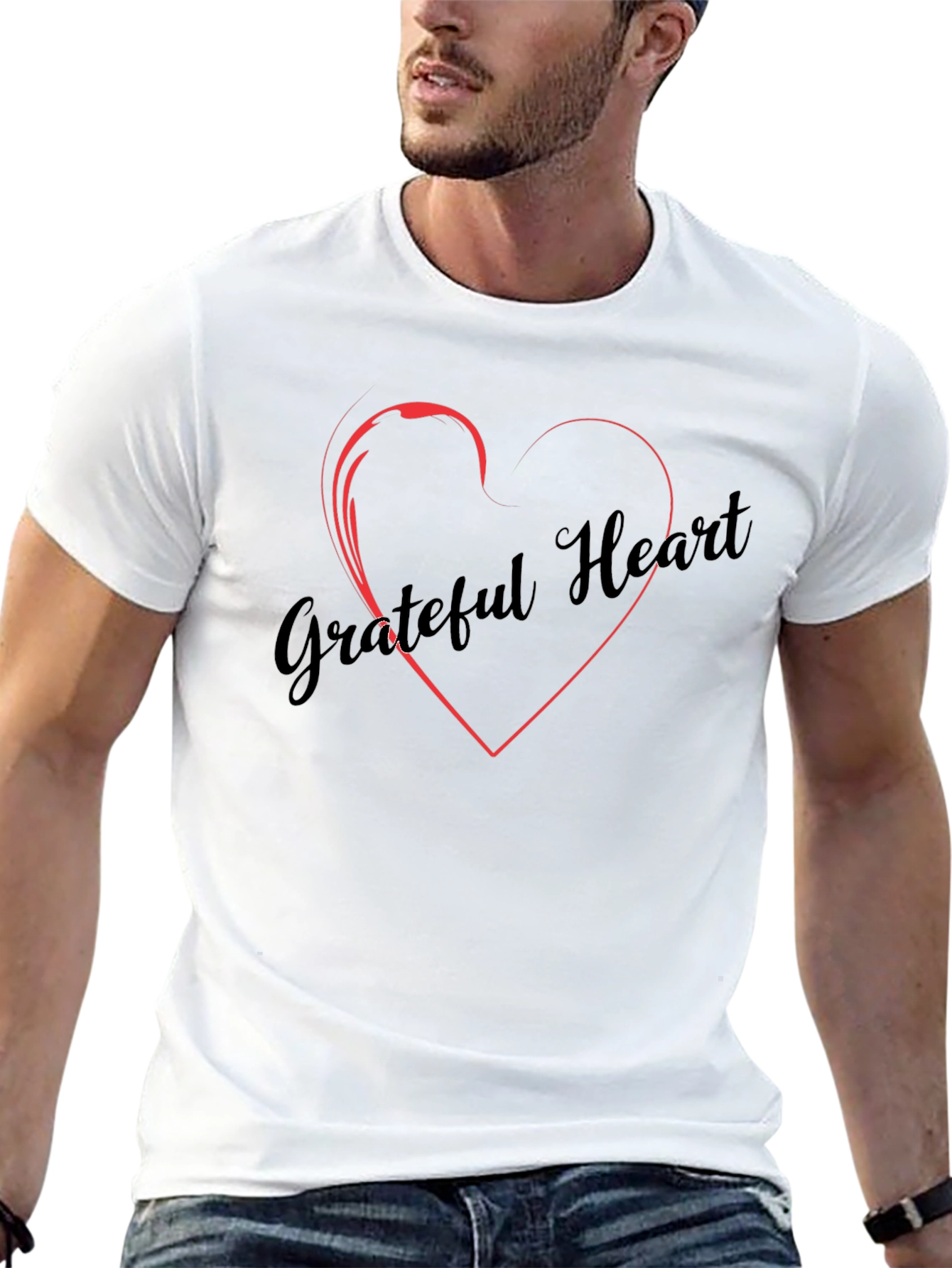 Grateful Heart Graphic T-Shirt