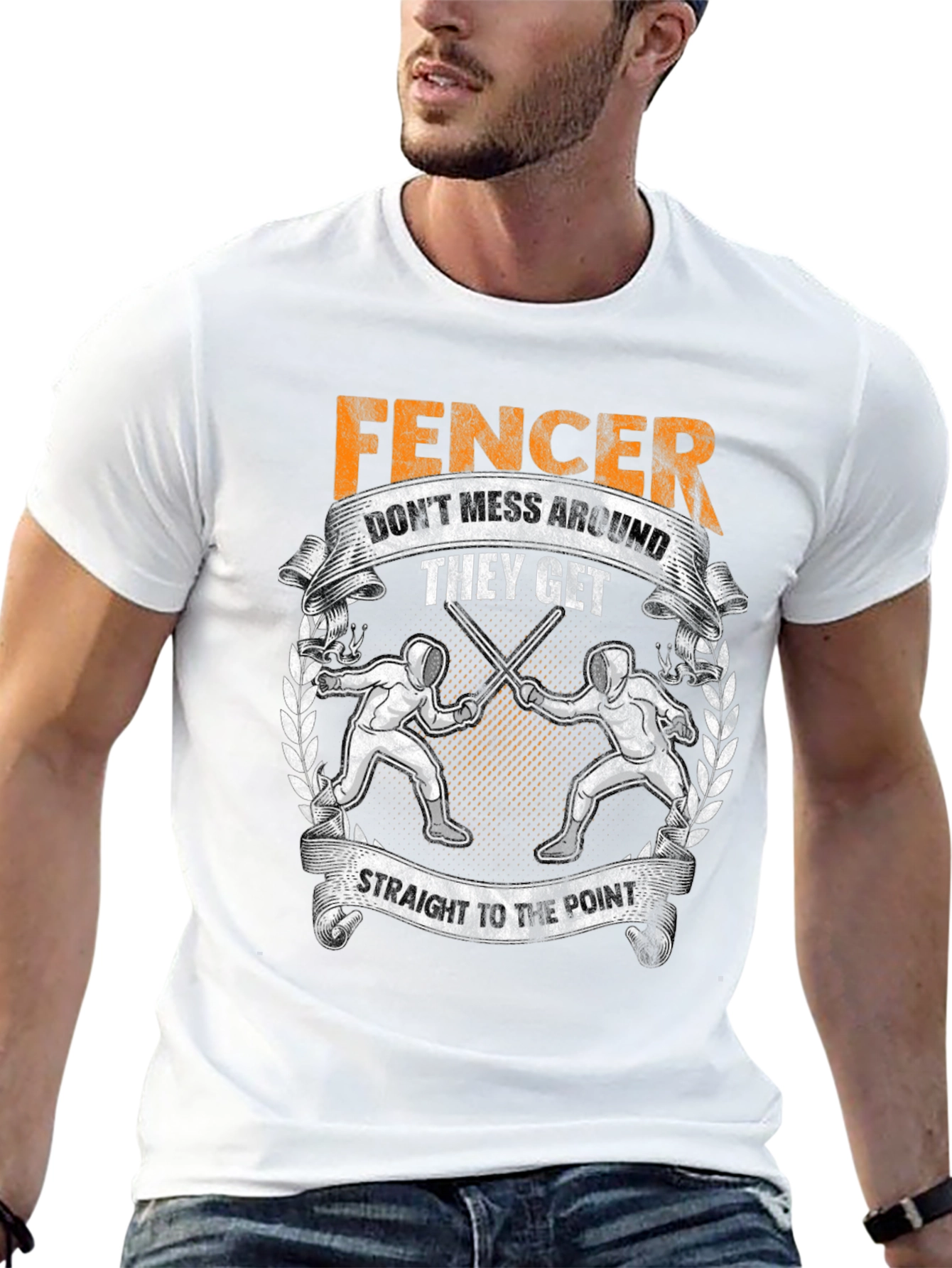 Fencer Graphic T-Shirt - Dont Mess Around