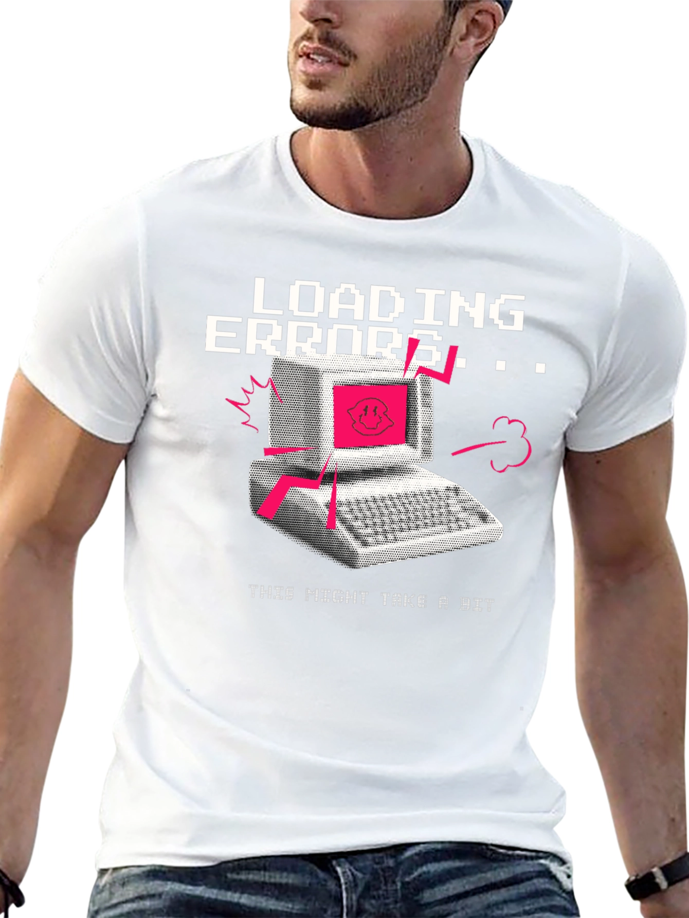 Retro Computer Error T-Shirt