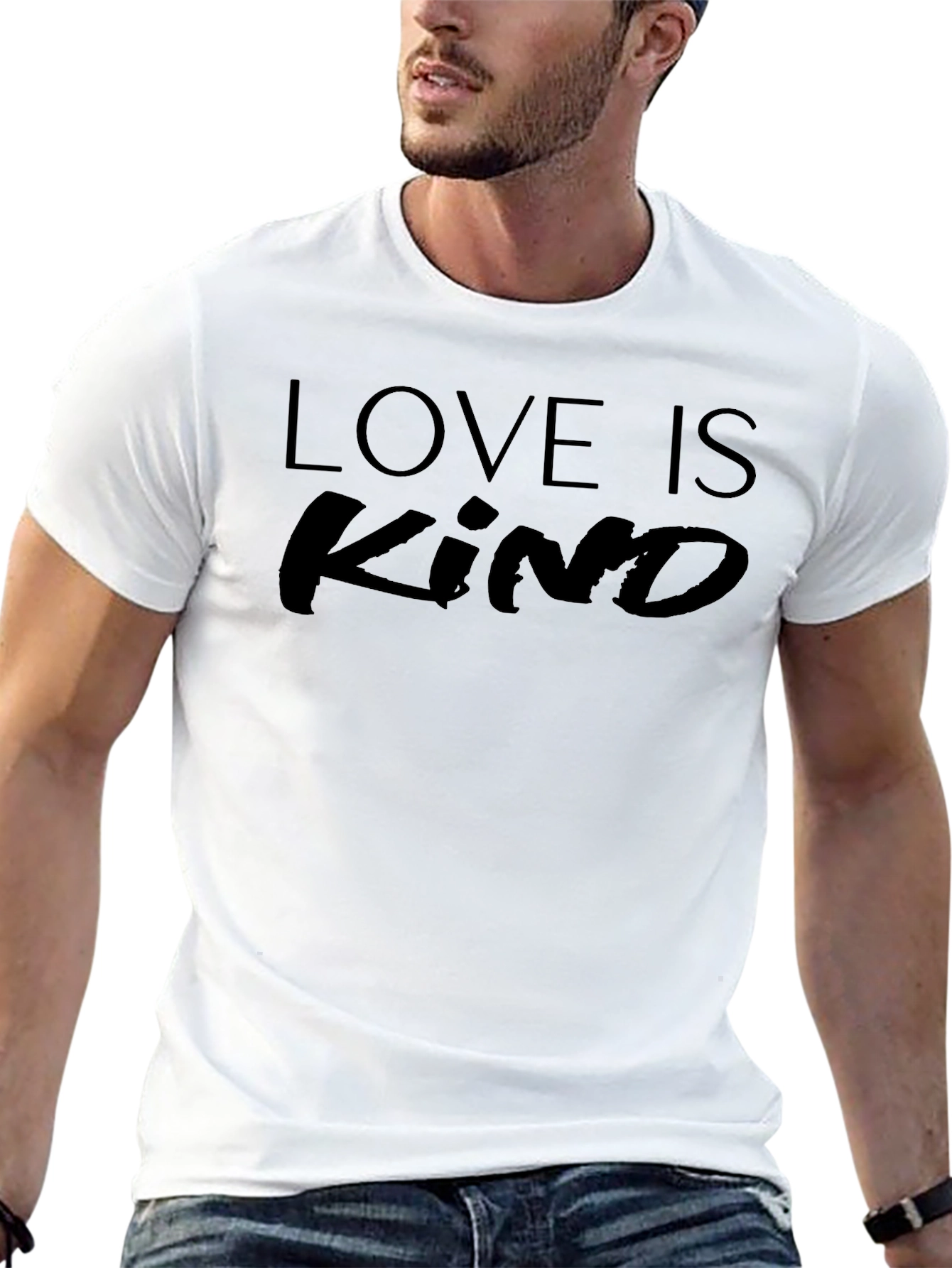 Love Is Kind Graphic T-Shirt - Unisex Black Tee
