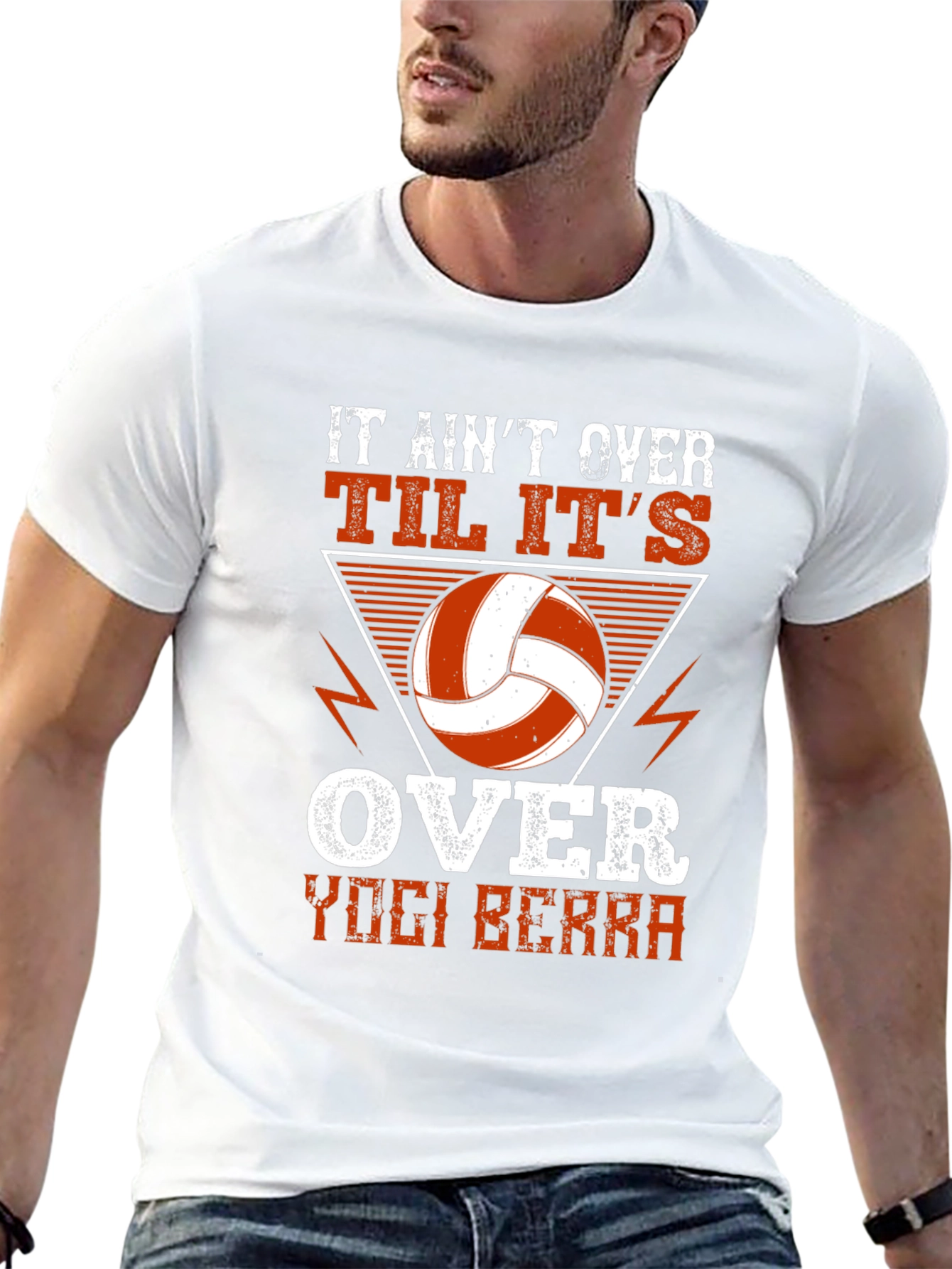 It Aint Over Til Its Over Volleyball T-Shirt