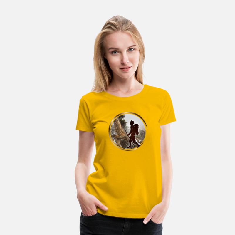 A hiker on a long-distance trail