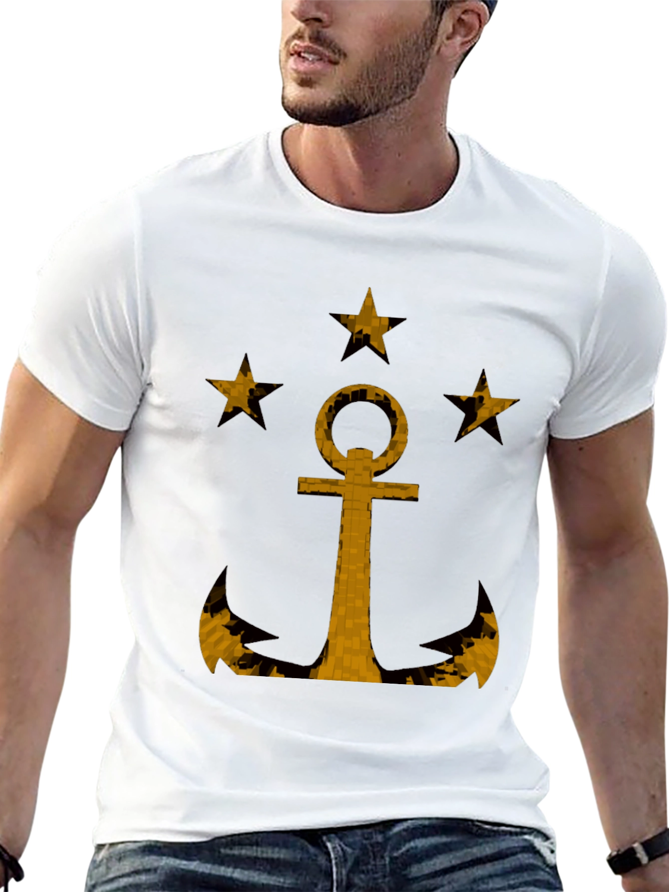 Anchor & Star Graphic Tee