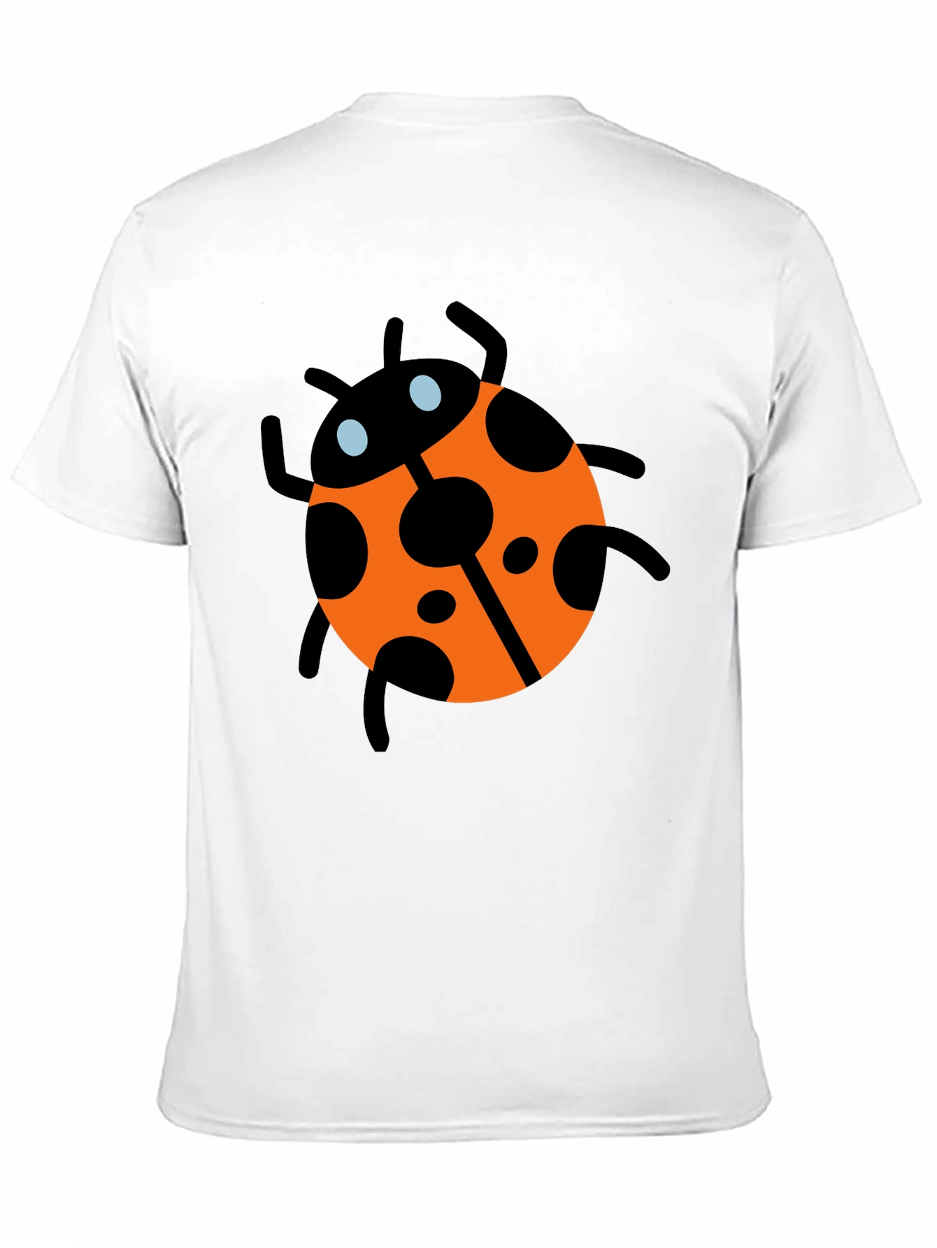 Ladybug Graphic Tee - Mens Black T-Shirt