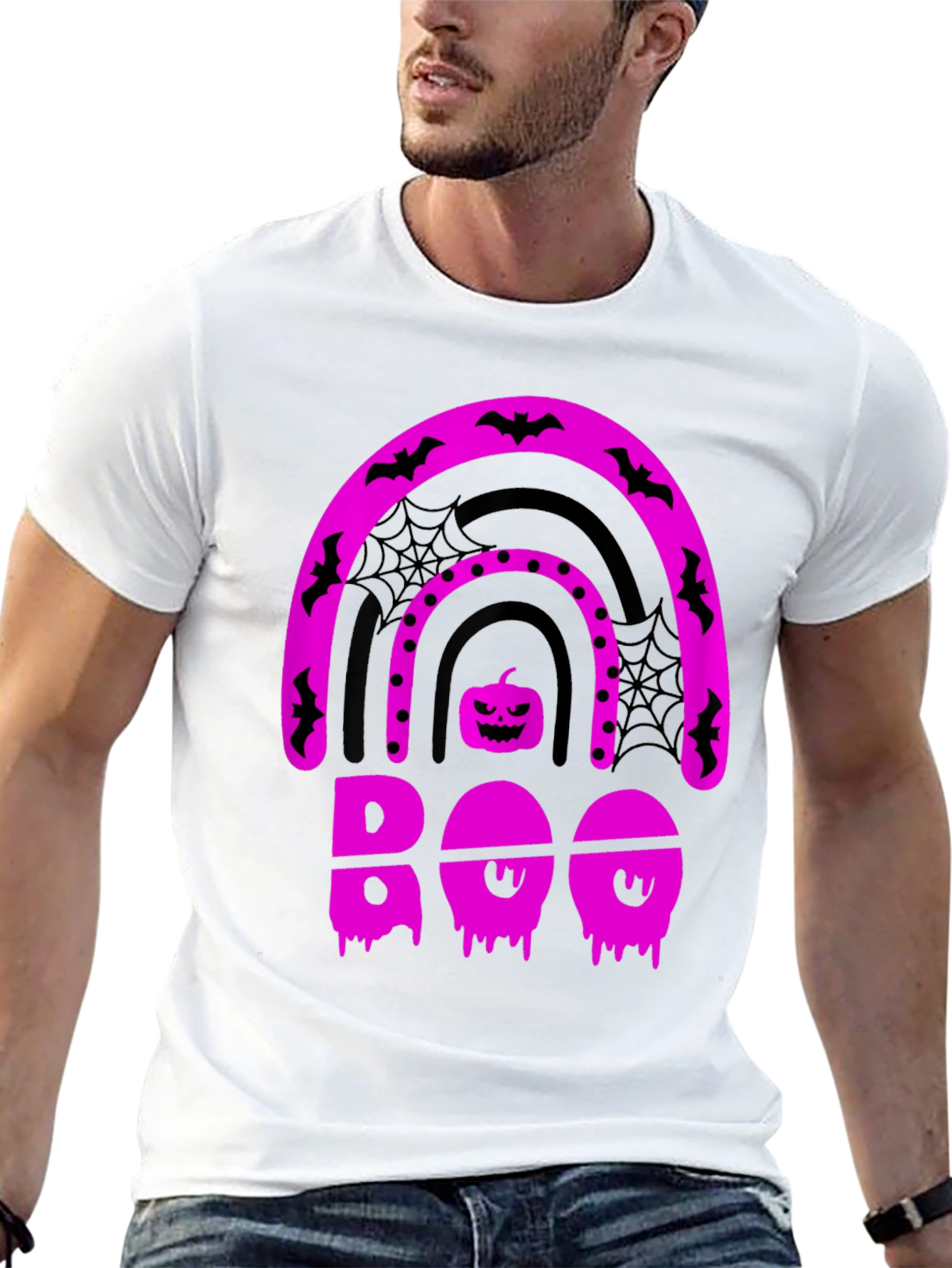 Halloween Boo Rainbow T-Shirt