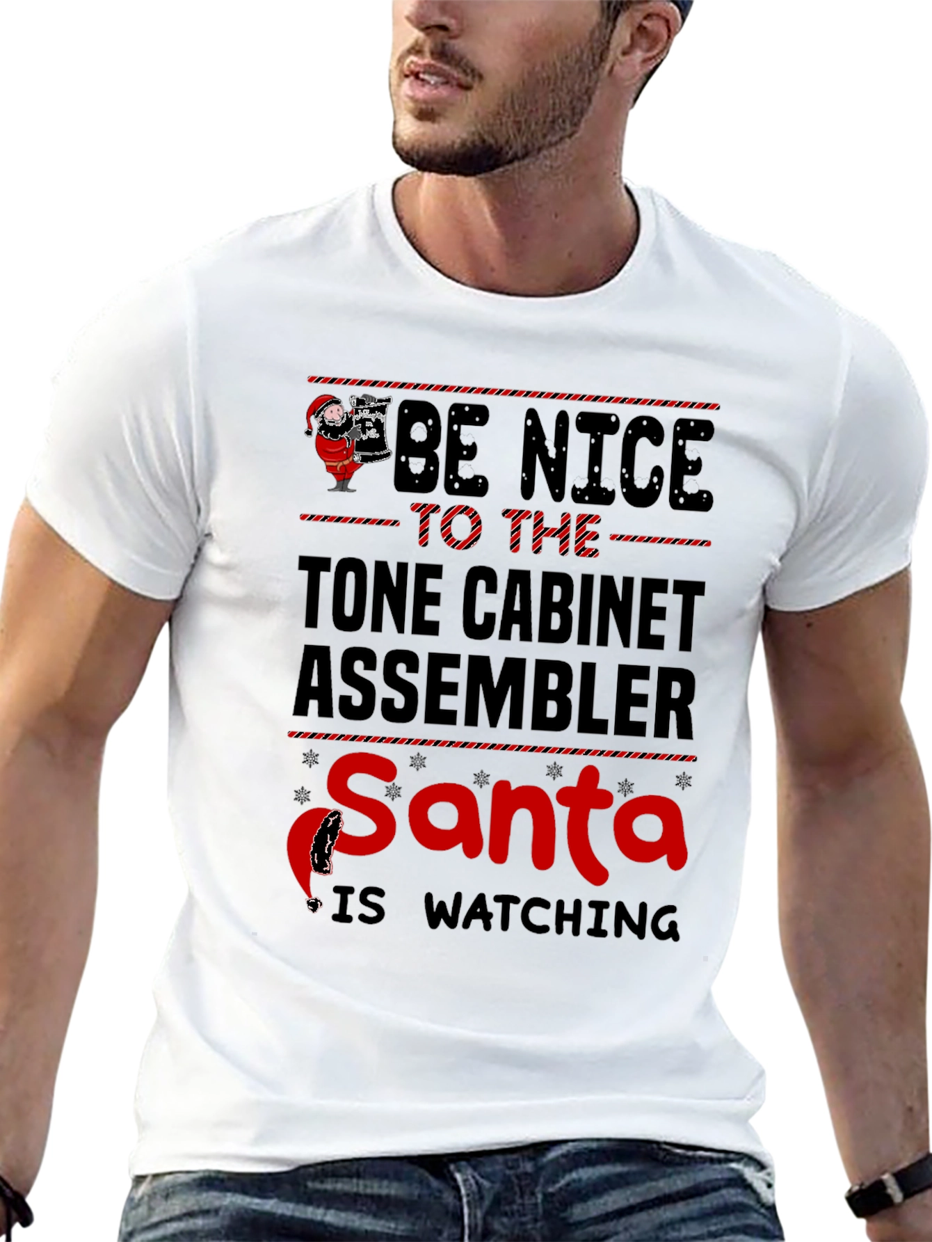 Tone Cabinet Assembler Christmas T-Shirt