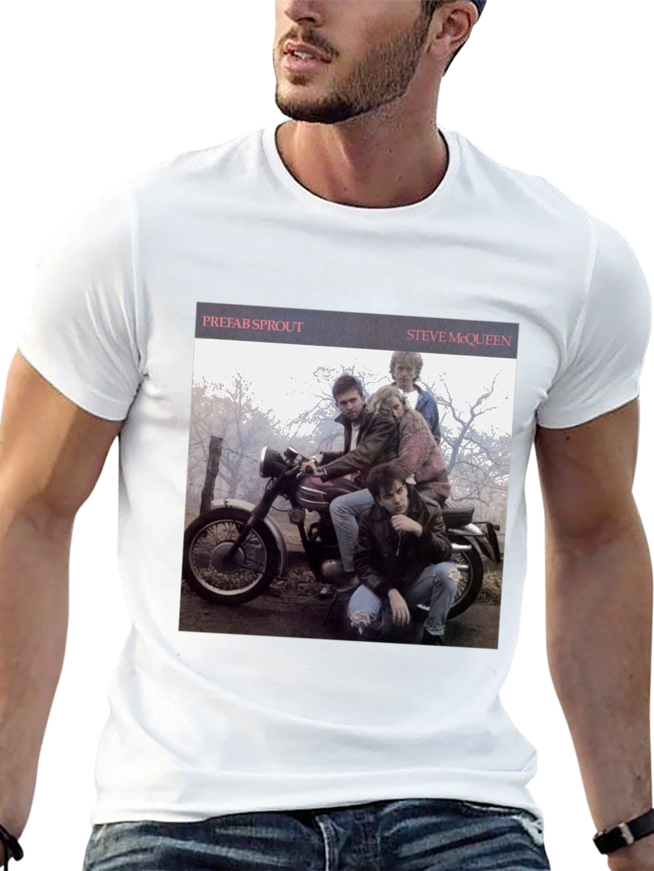Prefab Sprout Steve McQueen Album Cover T-Shirt
