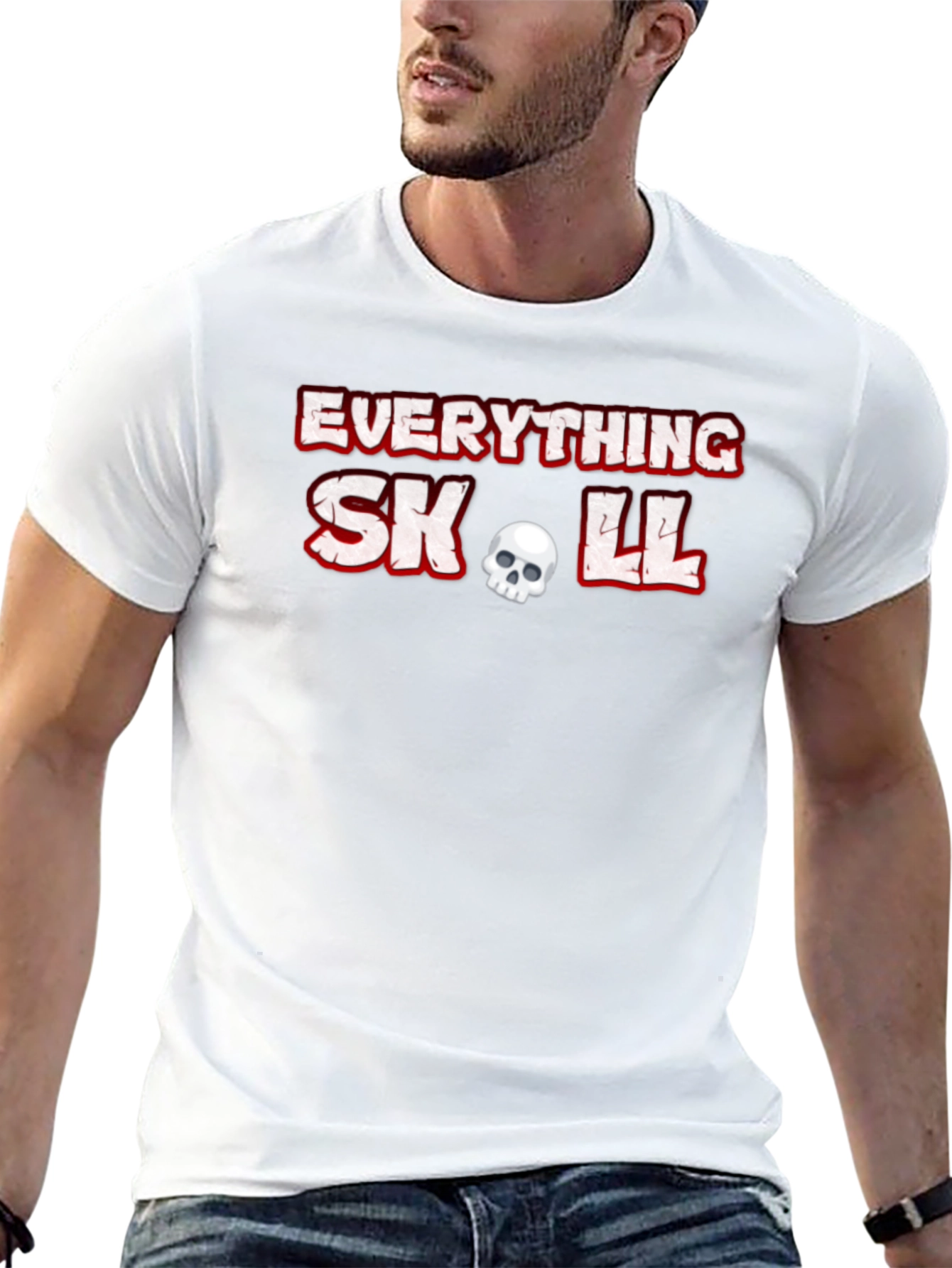 Everything Skull Black T-Shirt