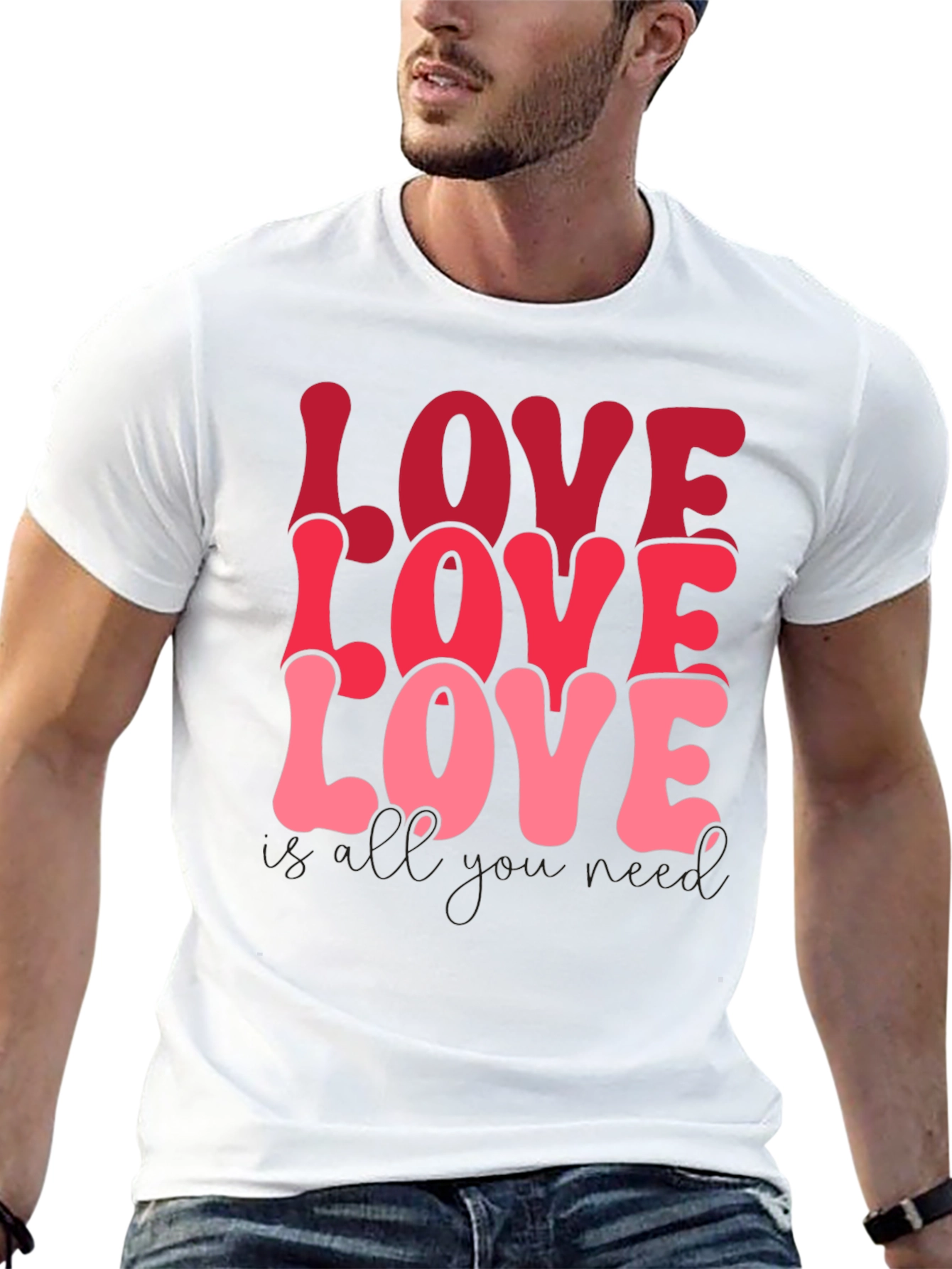 Love Graphic T-Shirt - All You Need Is Love