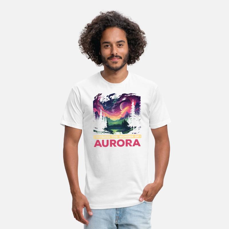 Aurora Borealis Dark Sky Nature Light Display