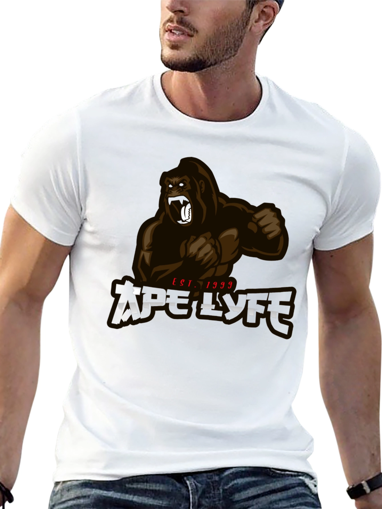 Gorilla Est. 1999 Black T-Shirt