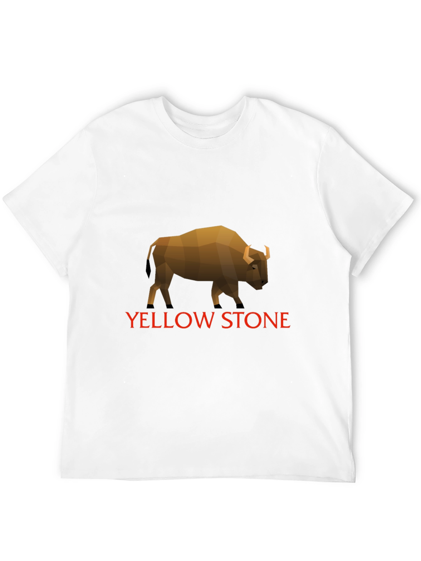 Yellowstone Bison T-Shirt - Classic Graphic Tee