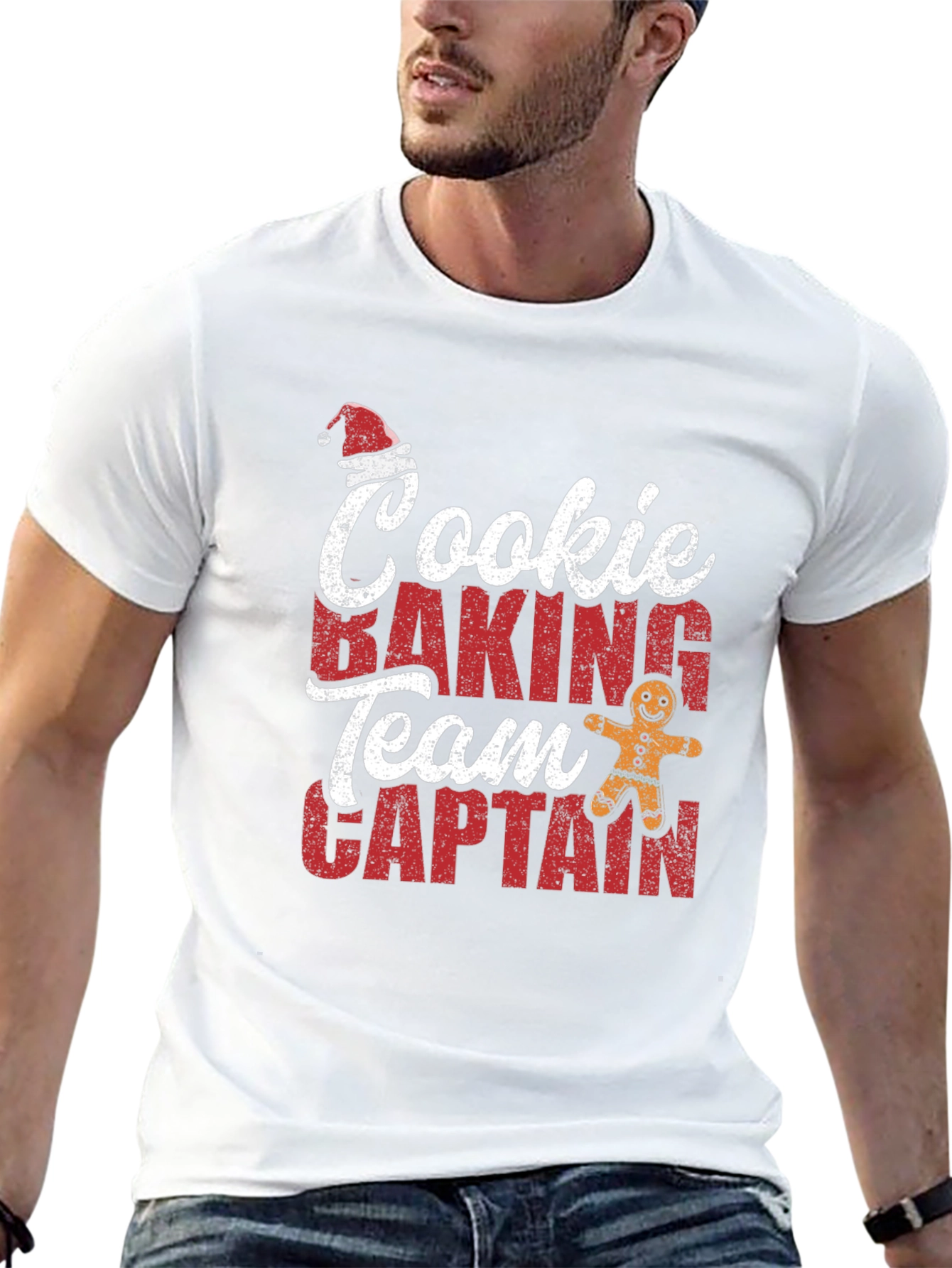 Cookie Baking Team Captain Christmas Graphic Tee