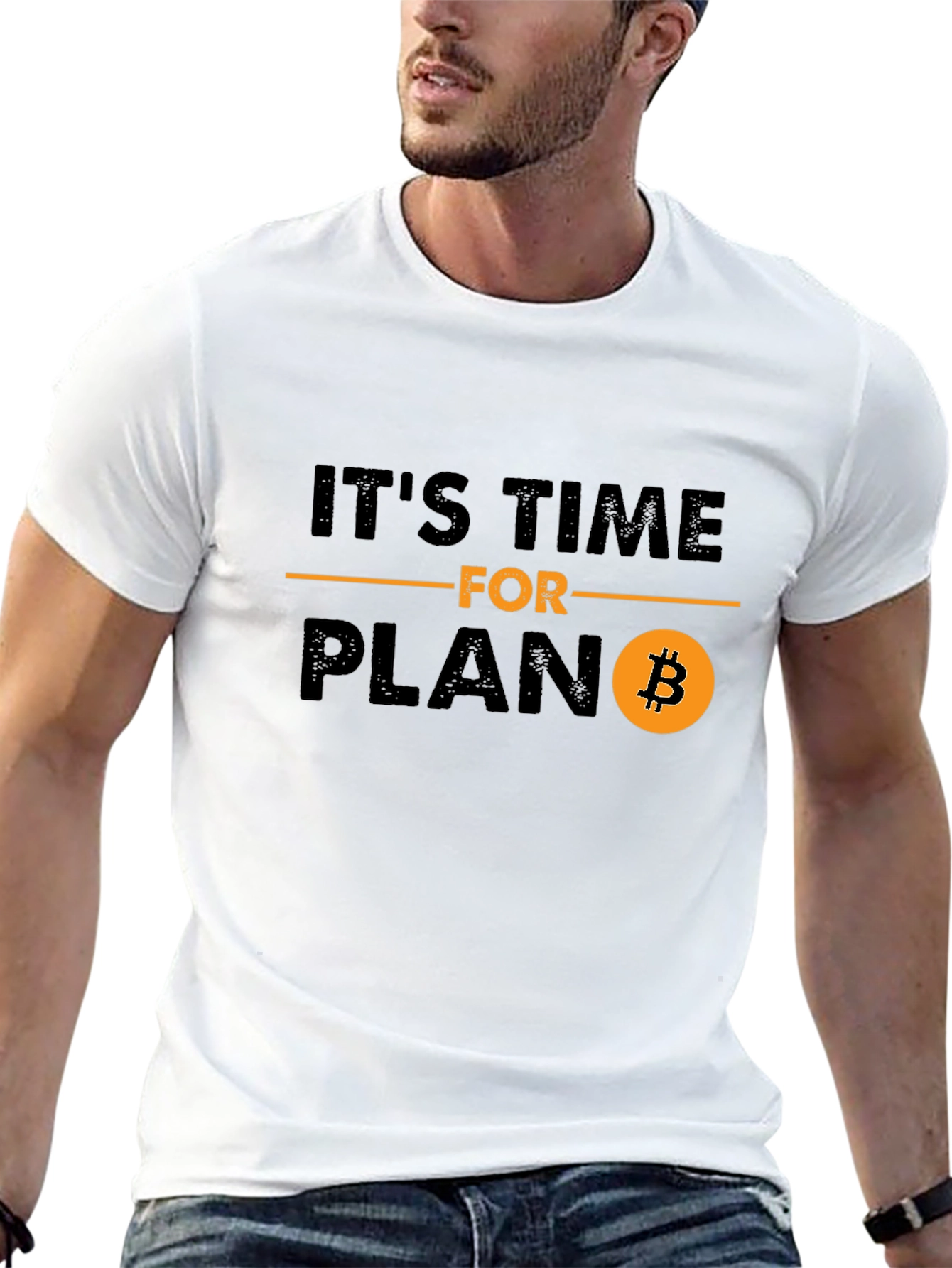 Bitcoin Plan B T-Shirt Crypto BTC Investor Tee
