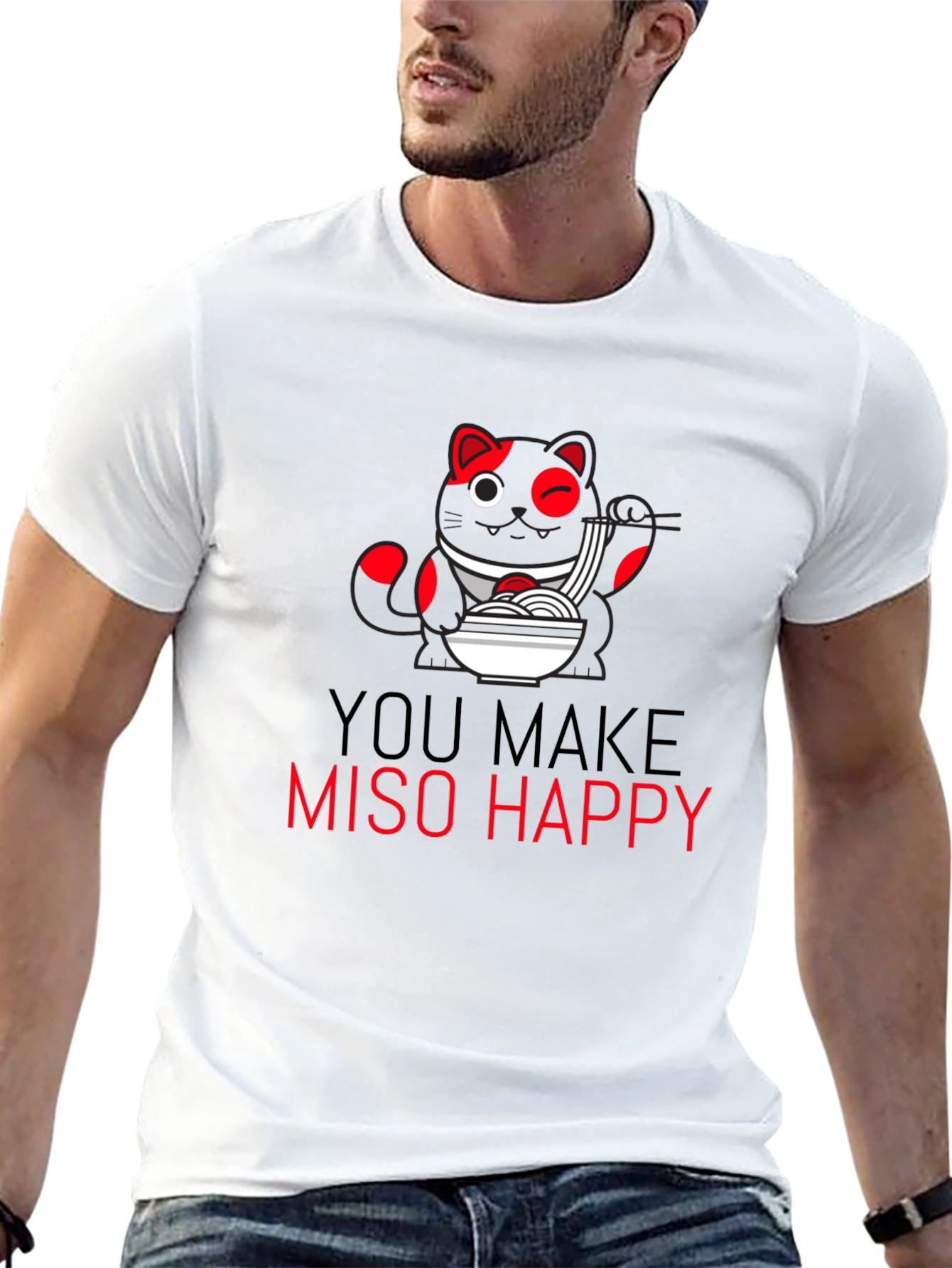 You Make Miso Happy Graphic T-Shirt