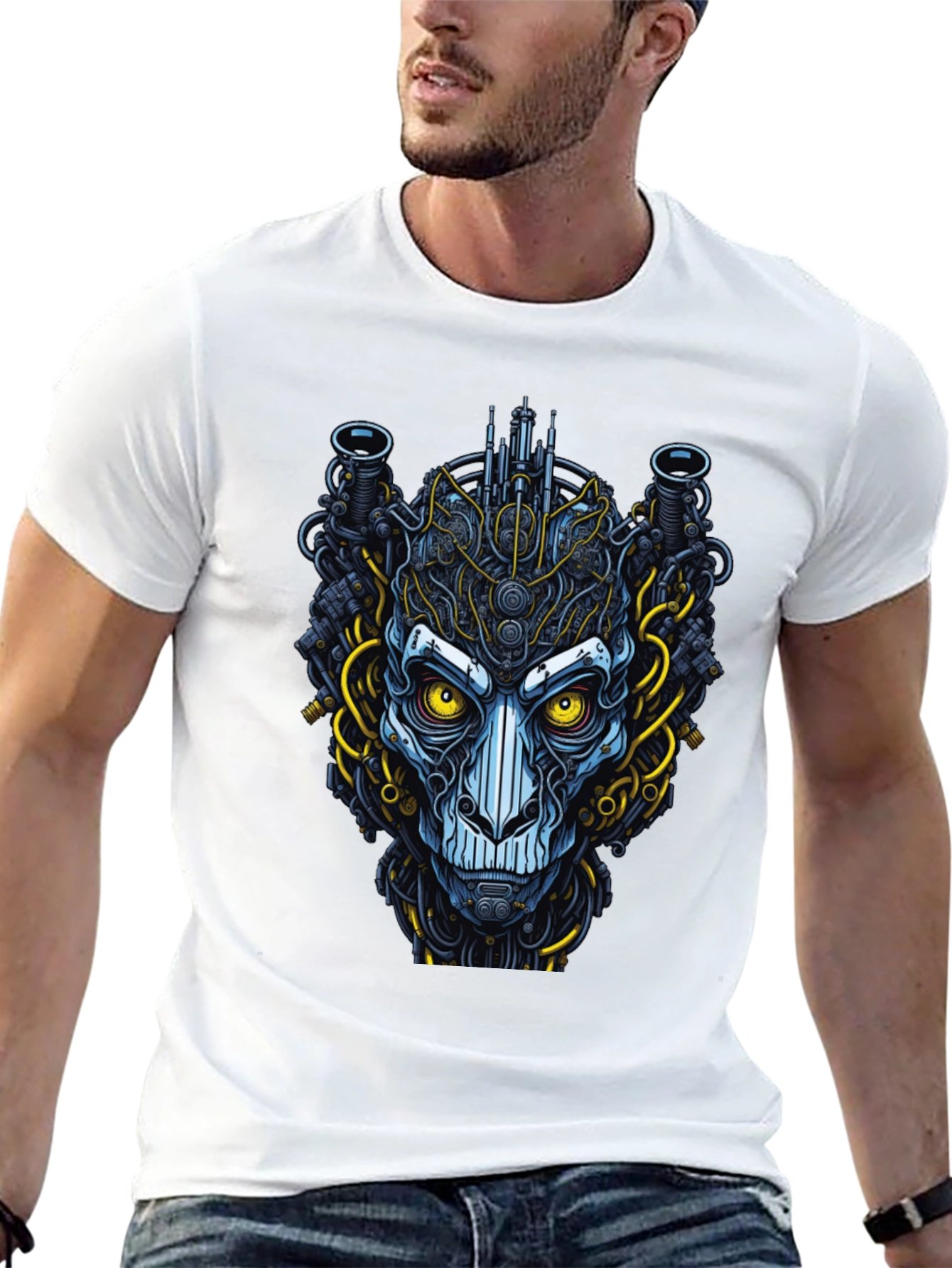Cyberpunk Lion T-Shirt