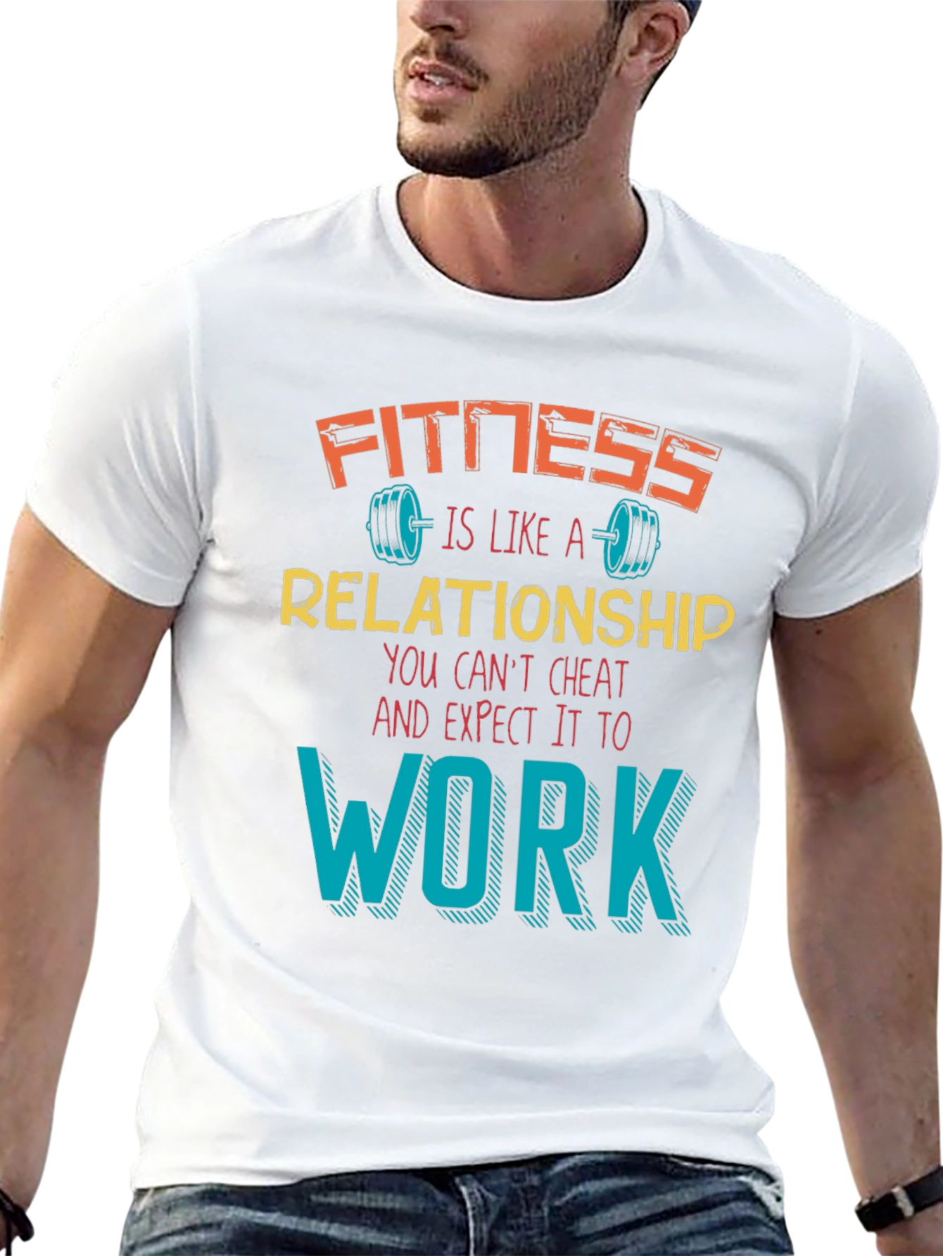 Fitness Relationship Graphic Tee