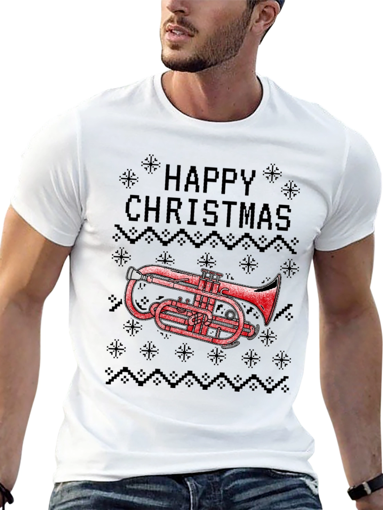 Happy Christmas Cornet T-Shirt