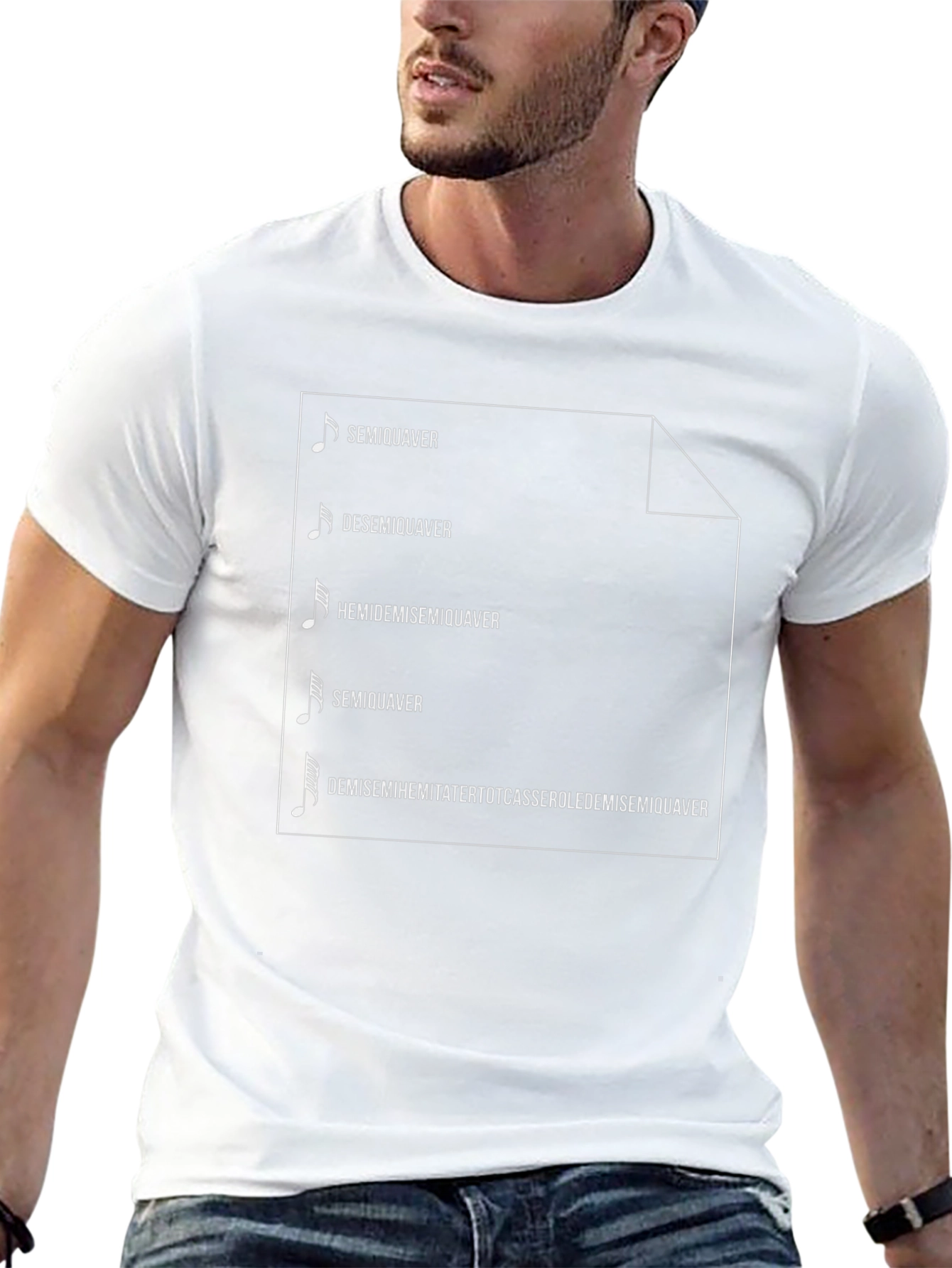 Musical Note Shirt: Funny Music Theory Tee