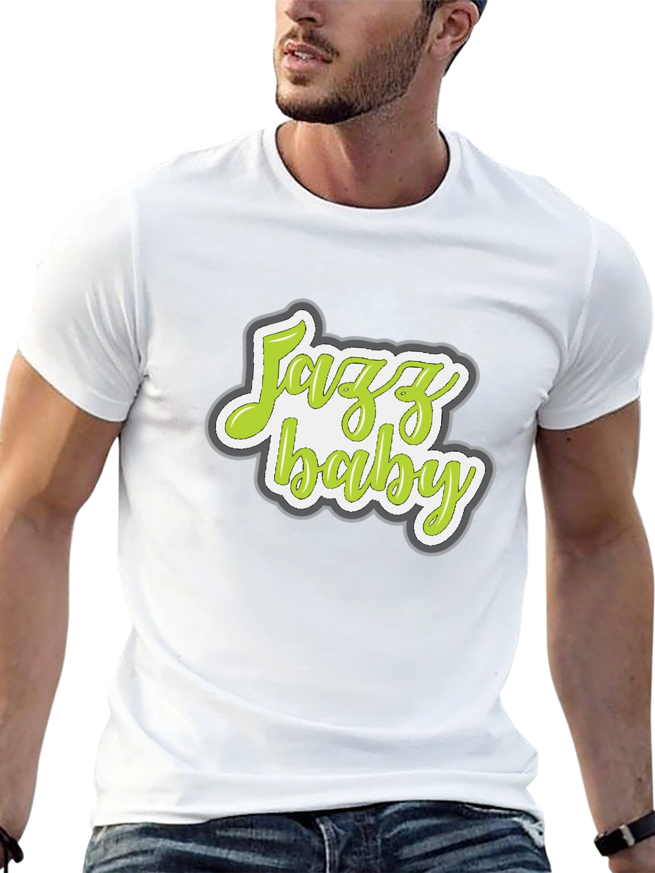Jazz Baby Graphic Tee - Cool & Comfortable