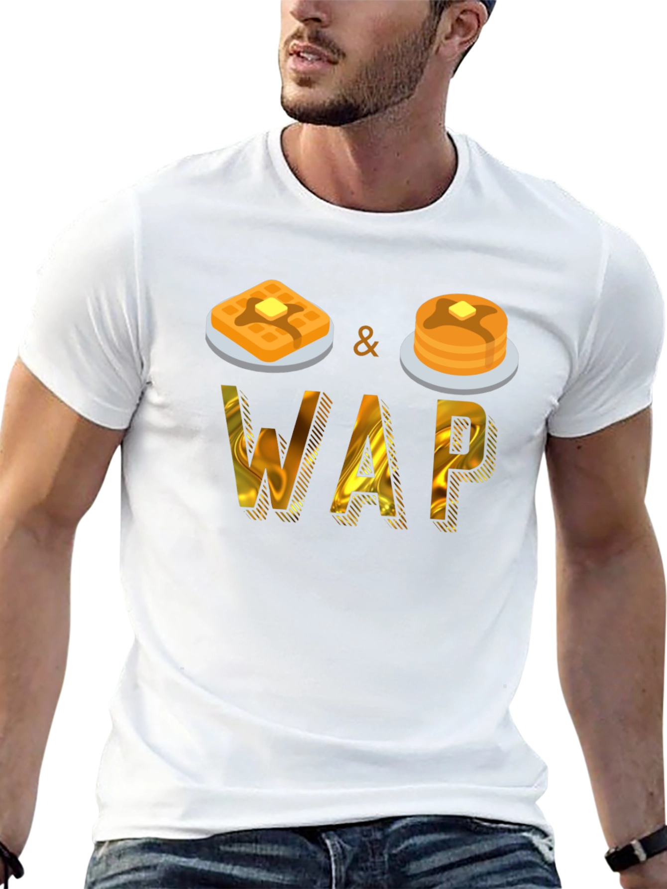 Waffles and Pancakes WAP T-Shirt