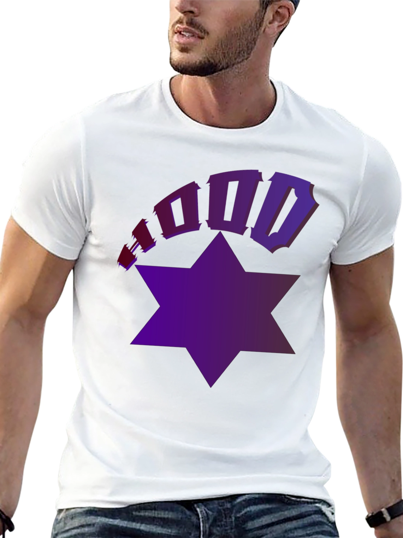 Hood Star T-Shirt - Stylish Graphic Tee