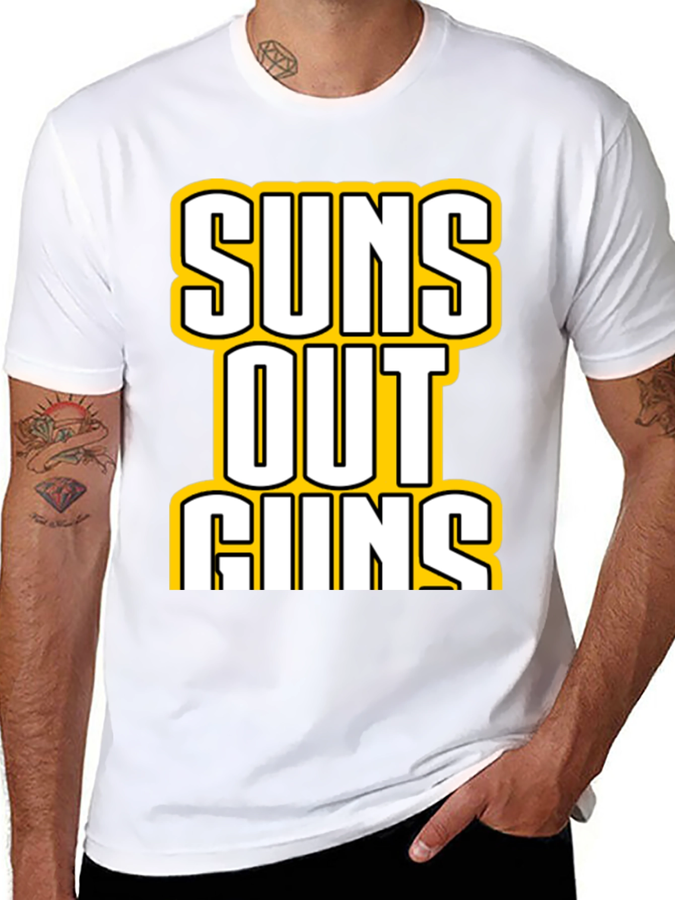 Suns Out Guns Out Graphic Tee