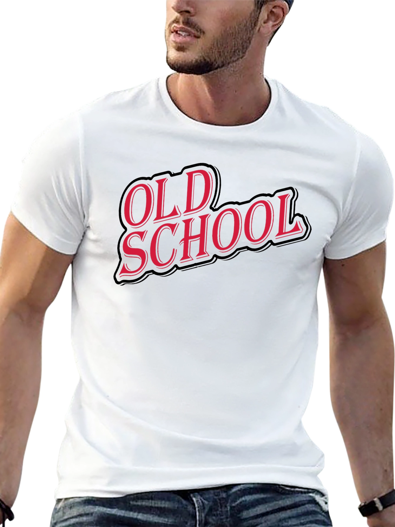 Old School Graphic Tee - Retro Style