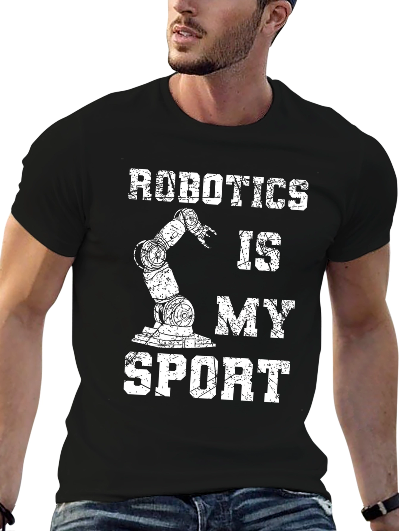 Robotics Is My Sport Graphic T-Shirt