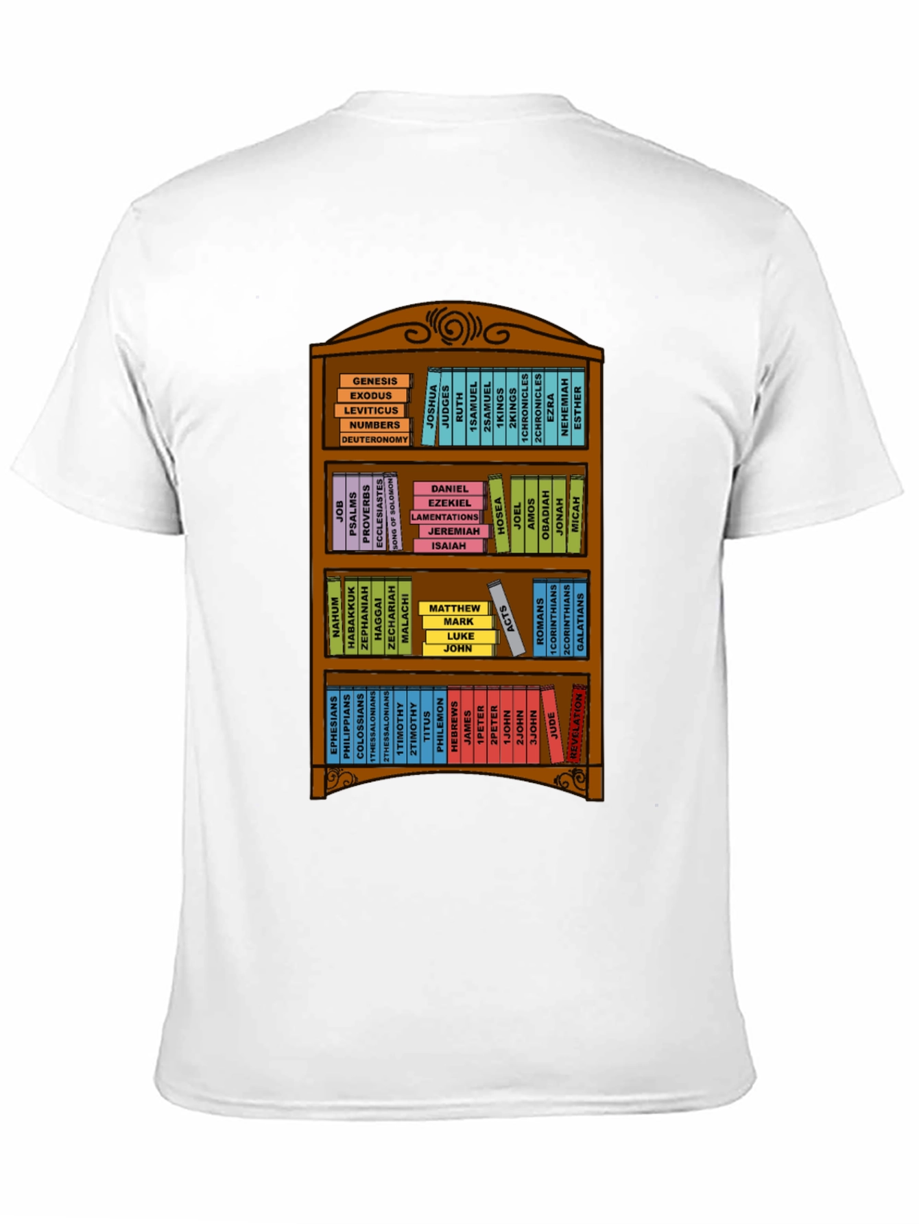 Books of the Bible T-Shirt - Religious Gift