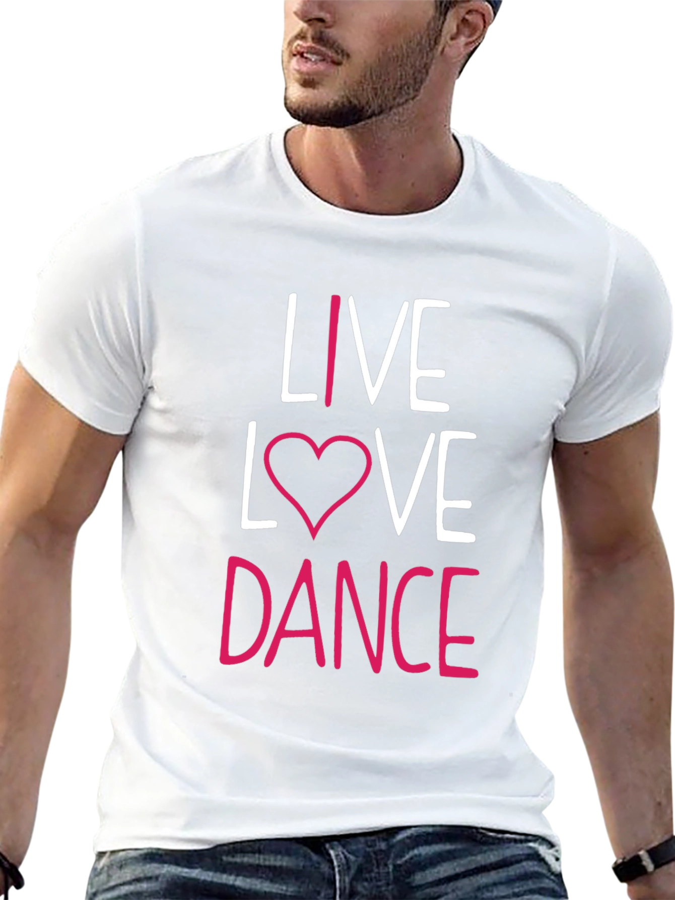 Live Love Dance Graphic Tee - Stylish & Fun