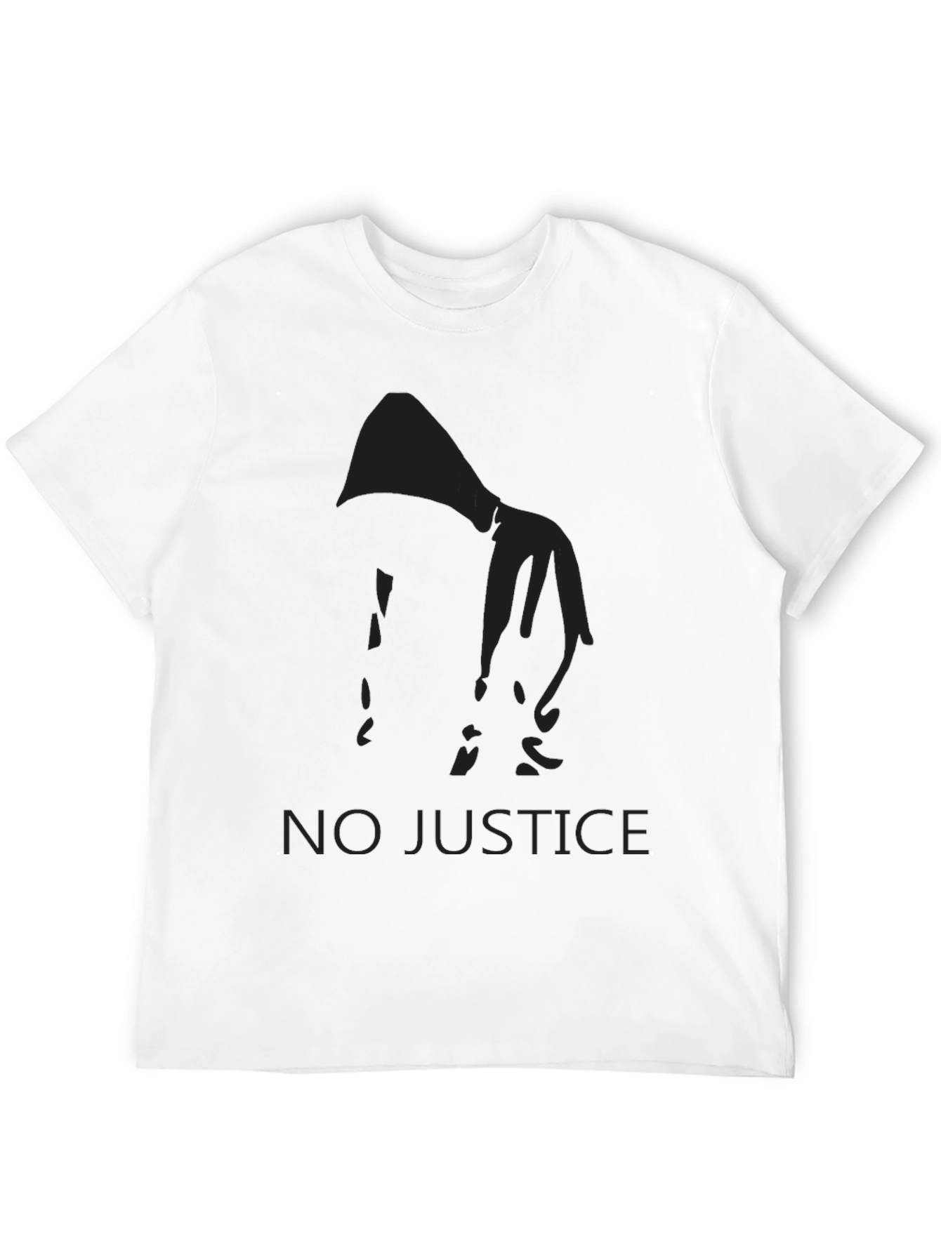 Black No Justice Graphic Tee