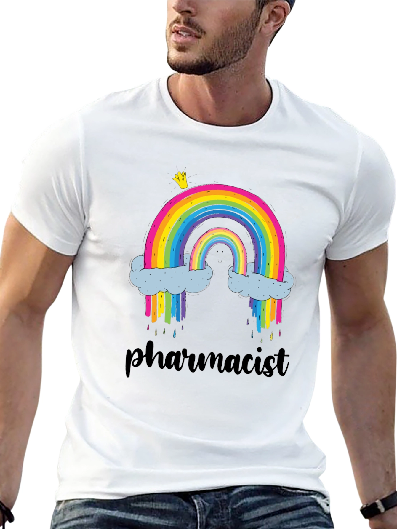 Rainbow Pharmacist T-Shirt - Unique Gift Idea