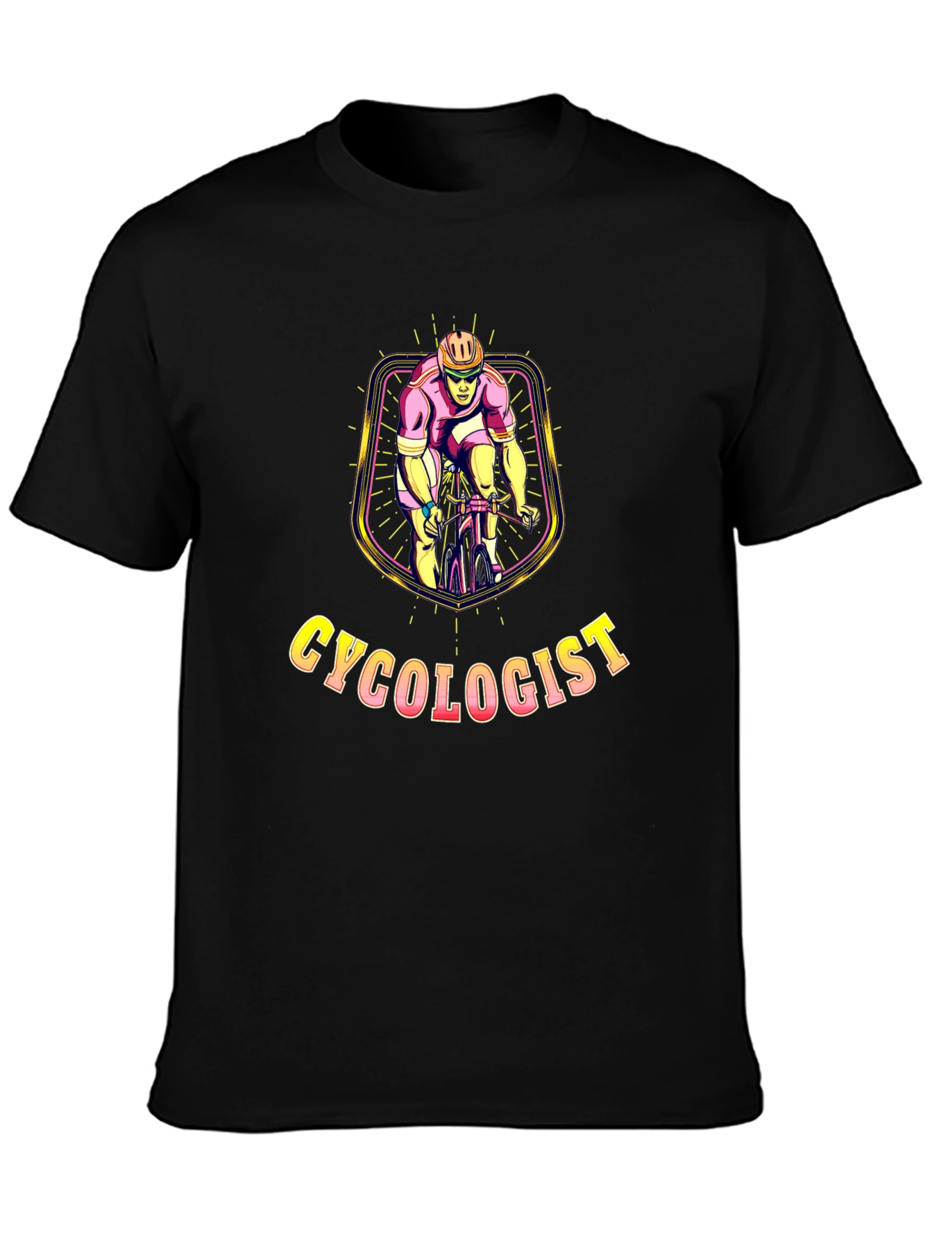 Cycologist Graphic T-Shirt - Cyclist Humor