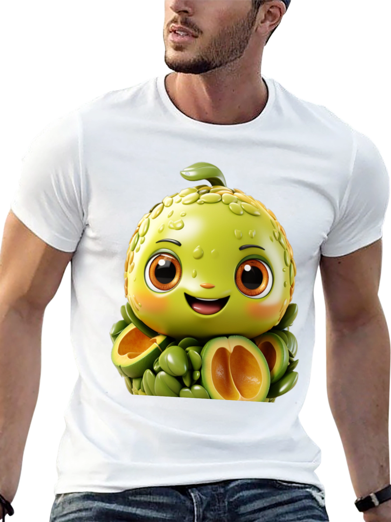 Avocado Character T-Shirt