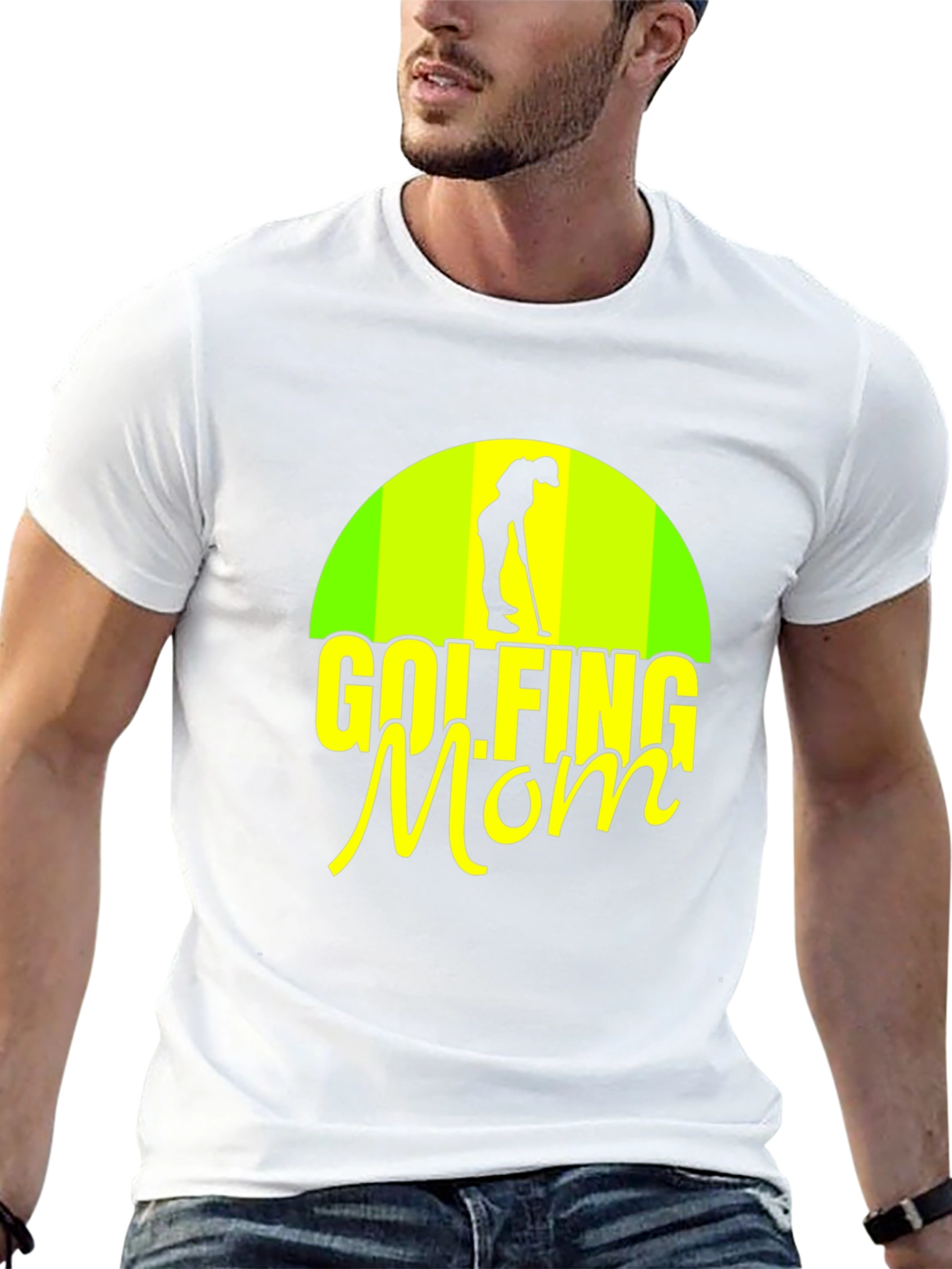 Golfing Mom T-Shirt - Sporty Womens Tee