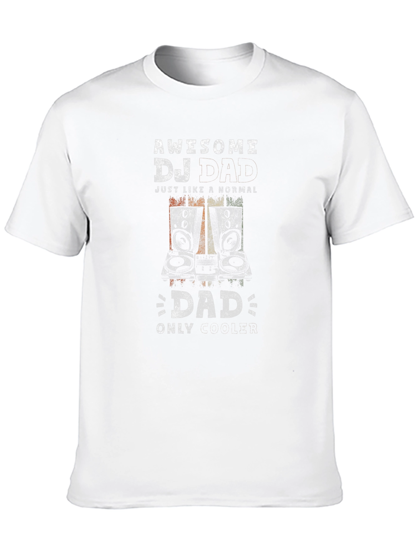 Awesome DJ Dad T-Shirt: Unique Fathers Day Gift