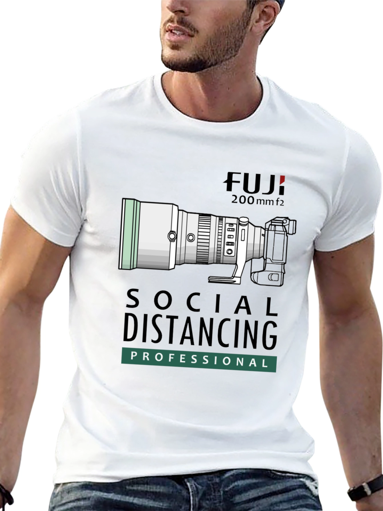 Social Distancing Professional Photographer T-Shirt