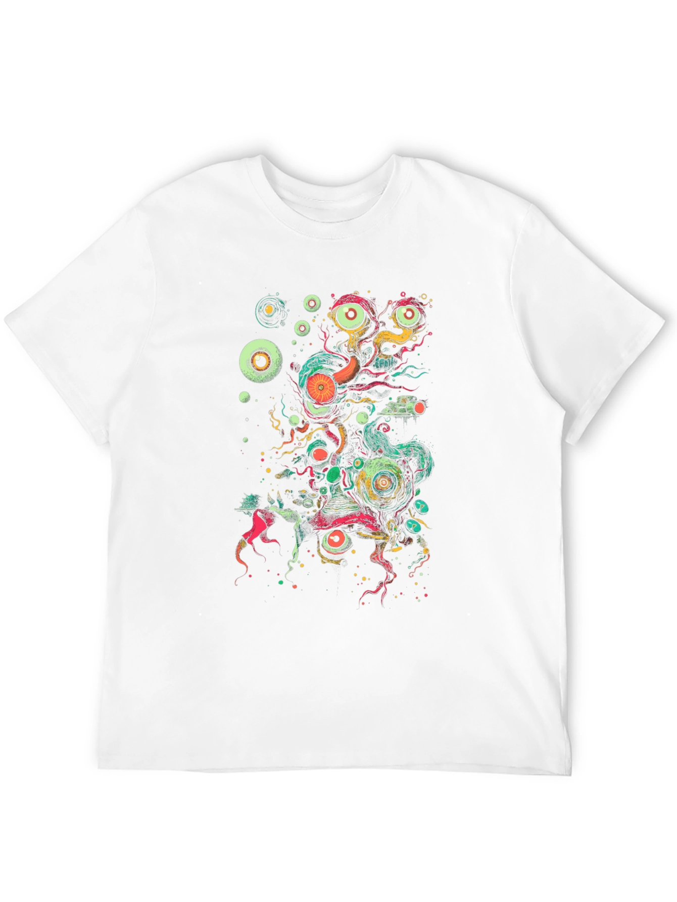 Eye See You: Graphic Print Black T-Shirt