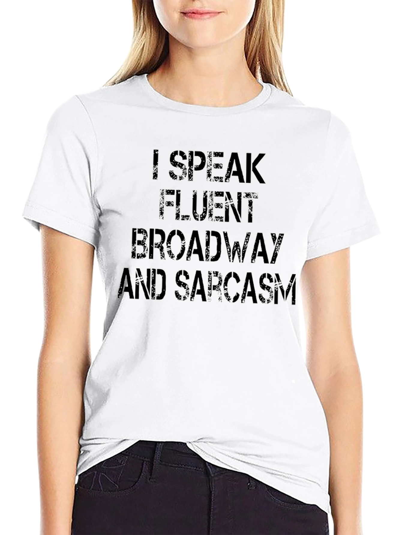 Fluent Broadway & Sarcasm Graphic Tee