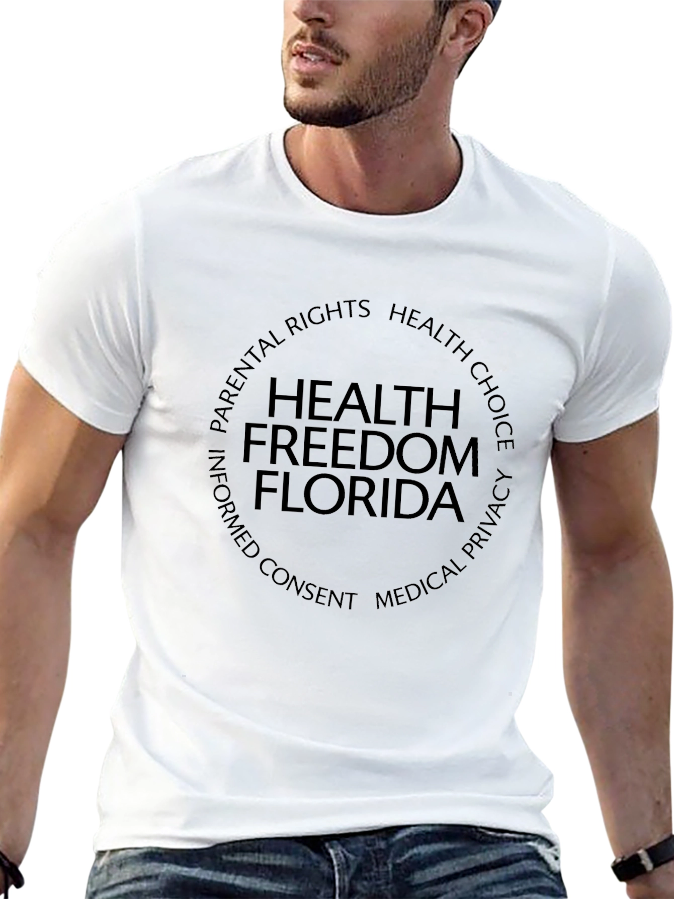 Health Freedom Florida T-Shirt Black