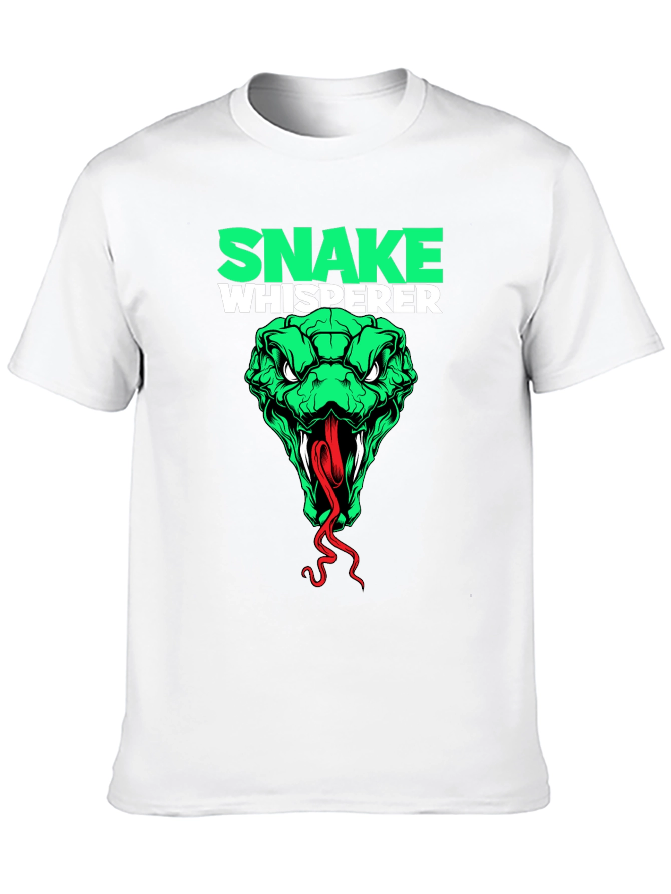 Snake Whisperer Graphic T-Shirt - Unisex Design