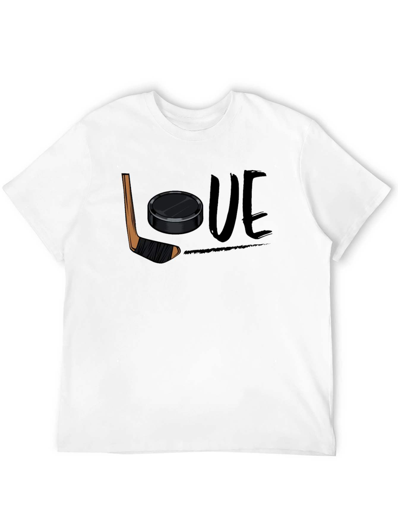 Hockey Love Graphic T-Shirt for Hockey Fans