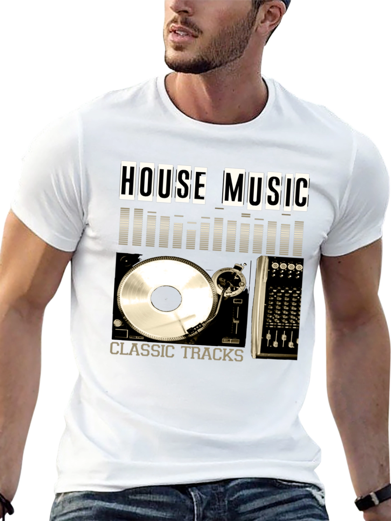 House Music Classic Tracks Graphic Tee